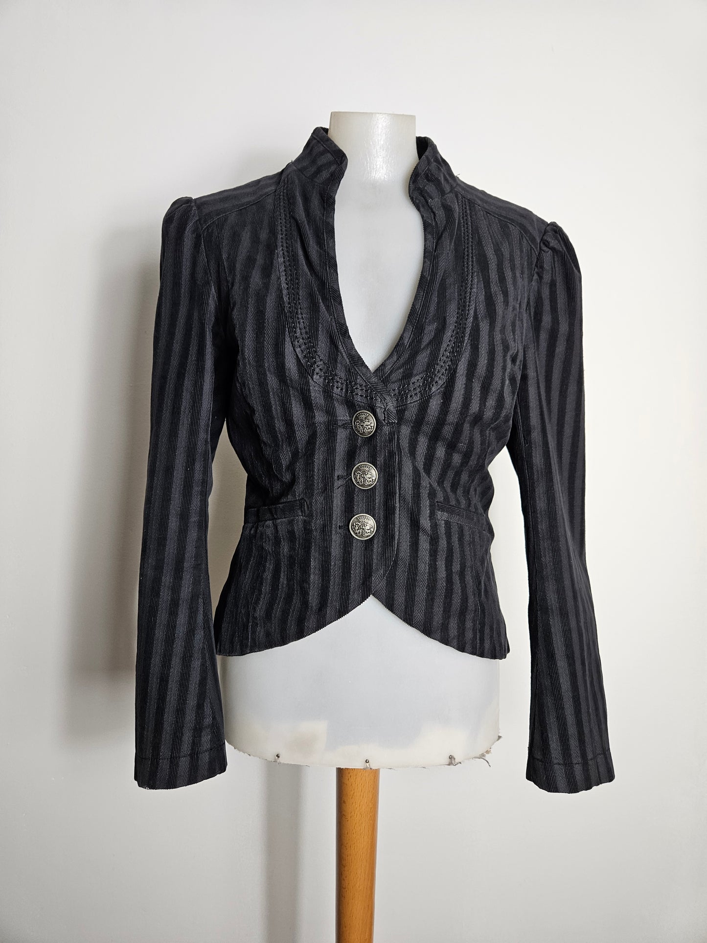 Blazer cintré à rayures