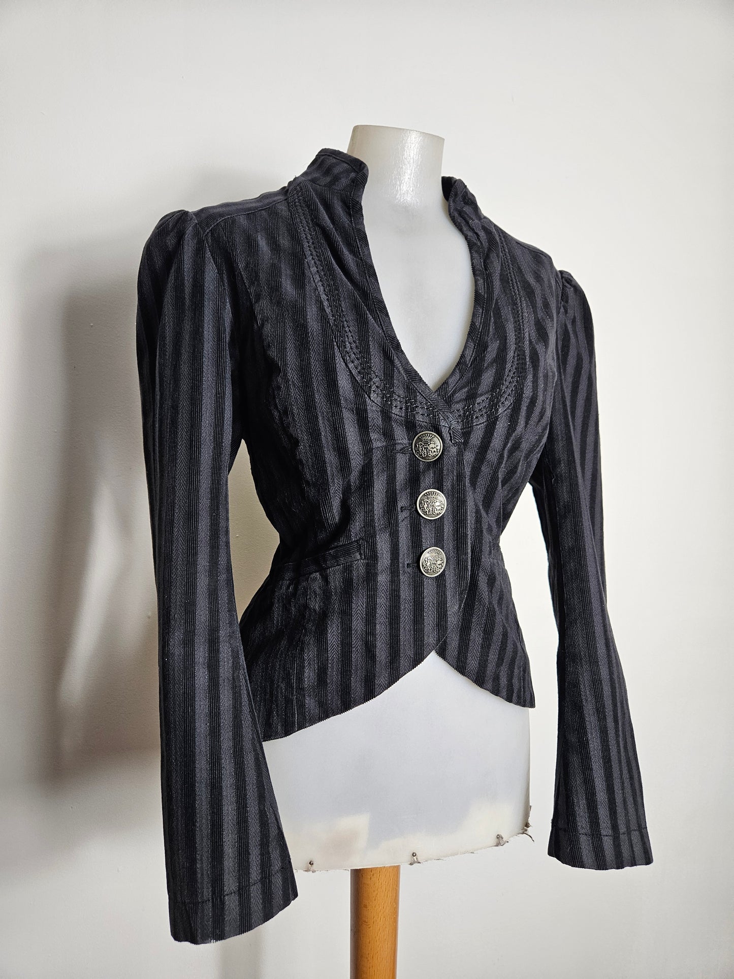Blazer cintré à rayures