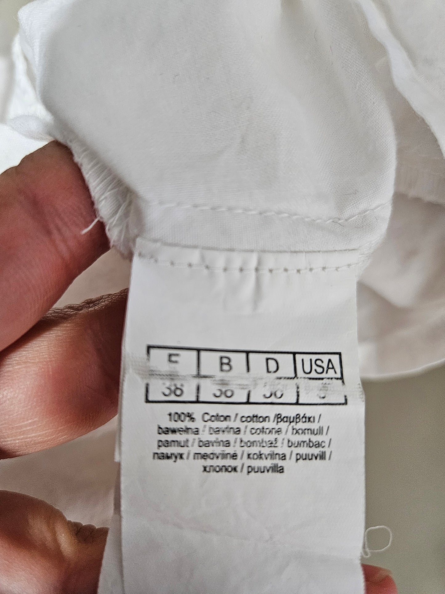Chemise blanche détails laçage