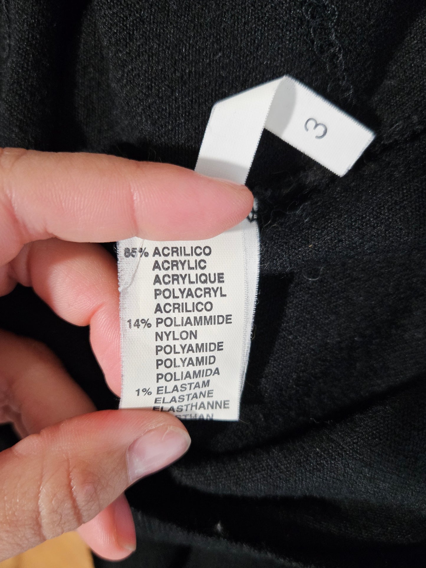 Pull fin détails noeuds