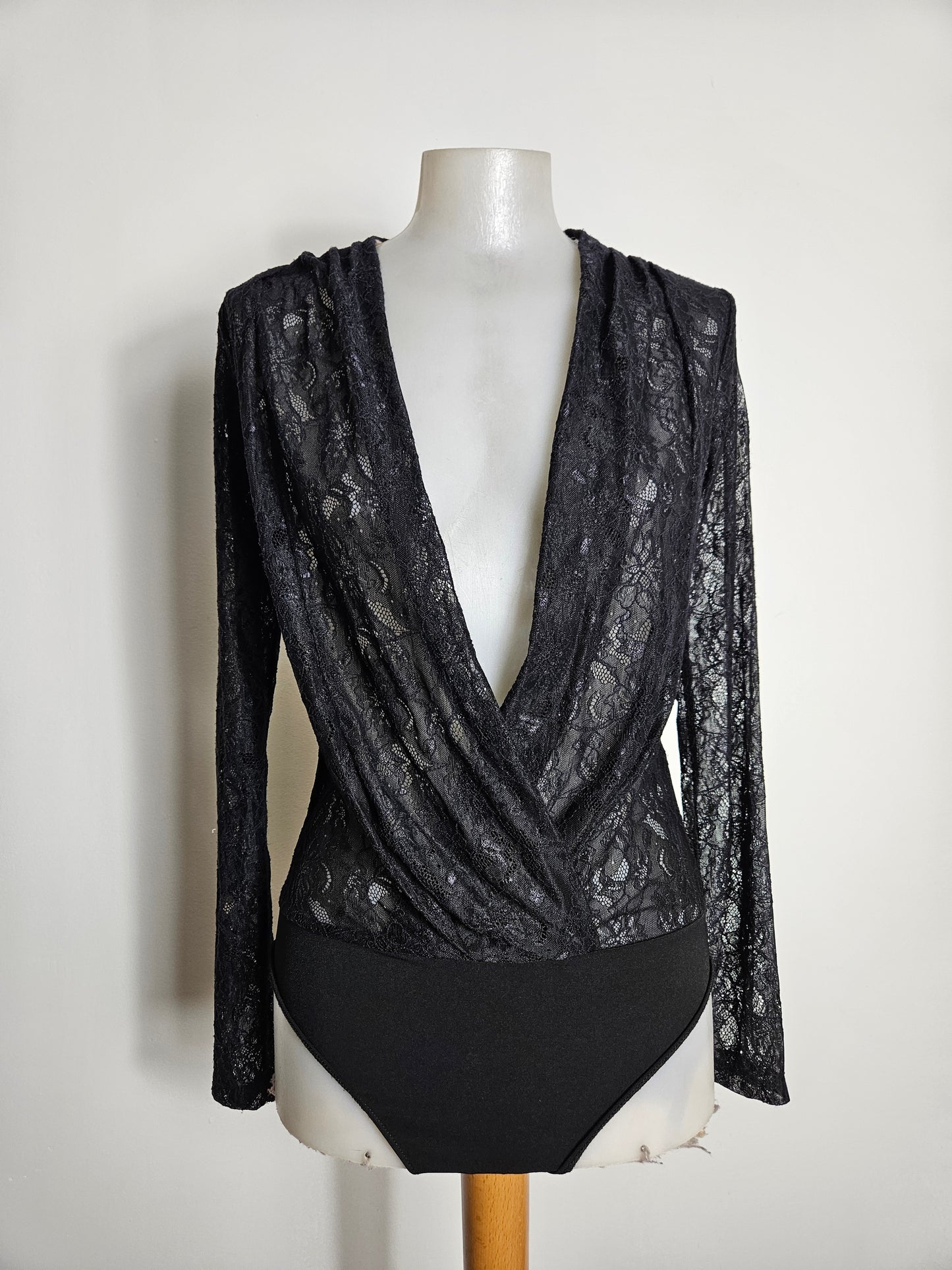 Body en dentelle noire