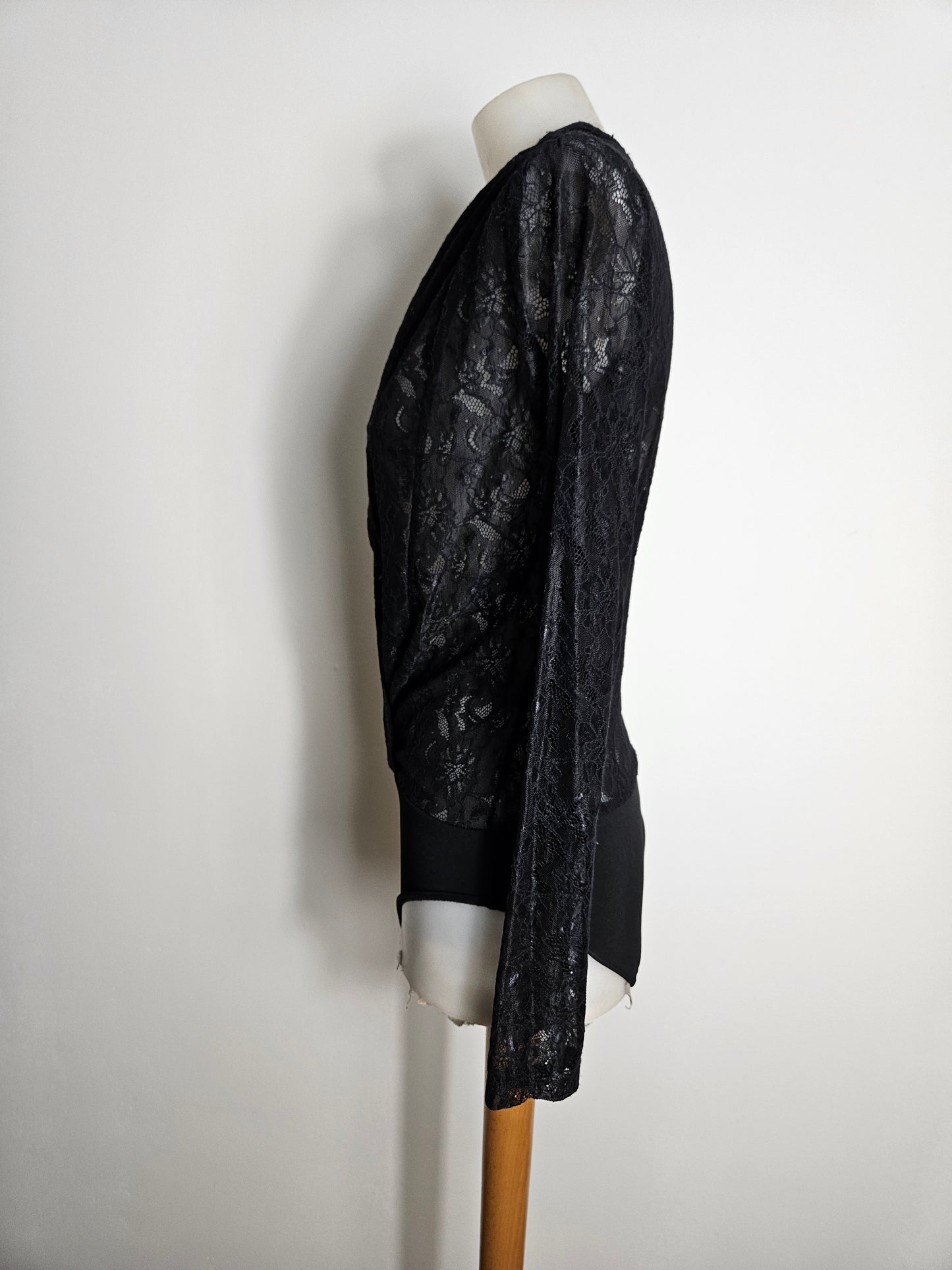 Body en dentelle noire