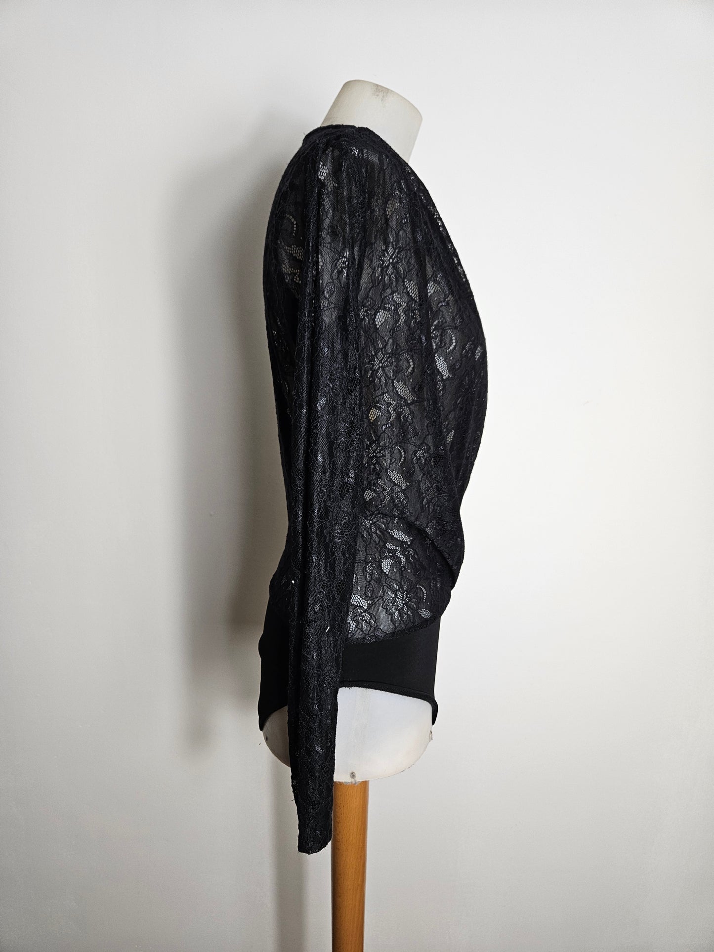 Body en dentelle noire