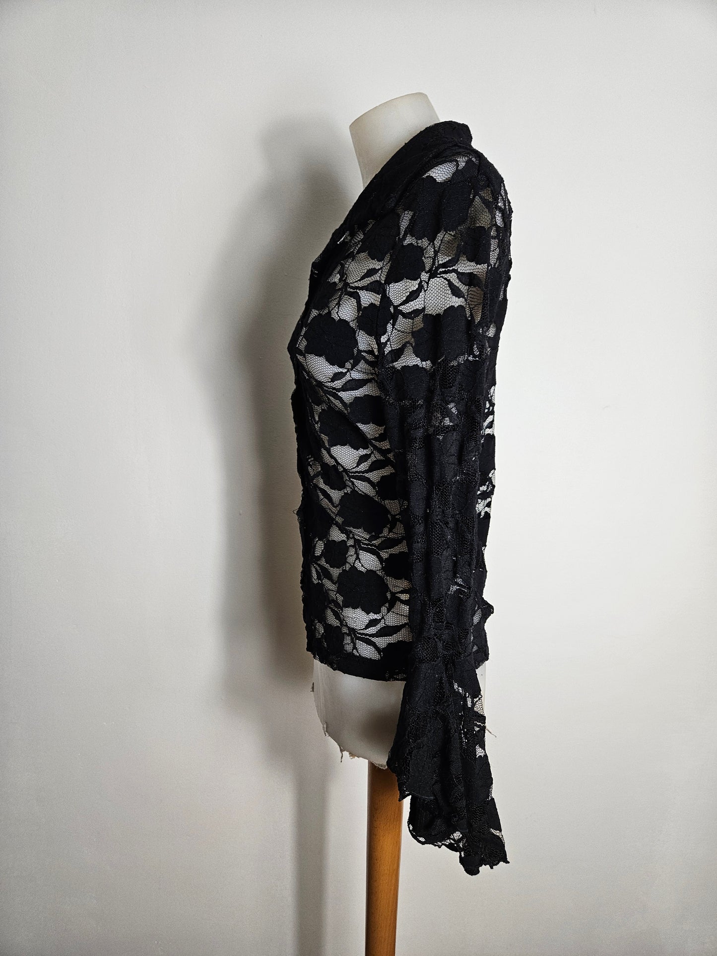 Chemisier en dentelle noir
