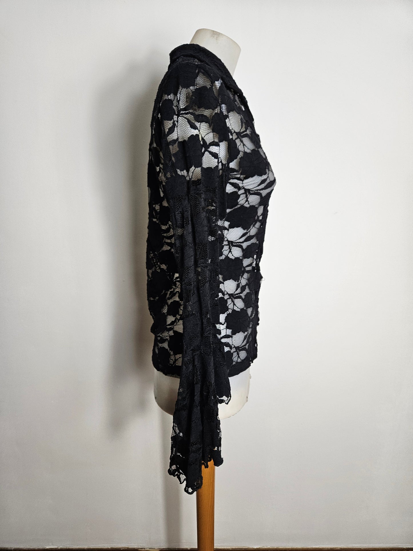 Chemisier en dentelle noir