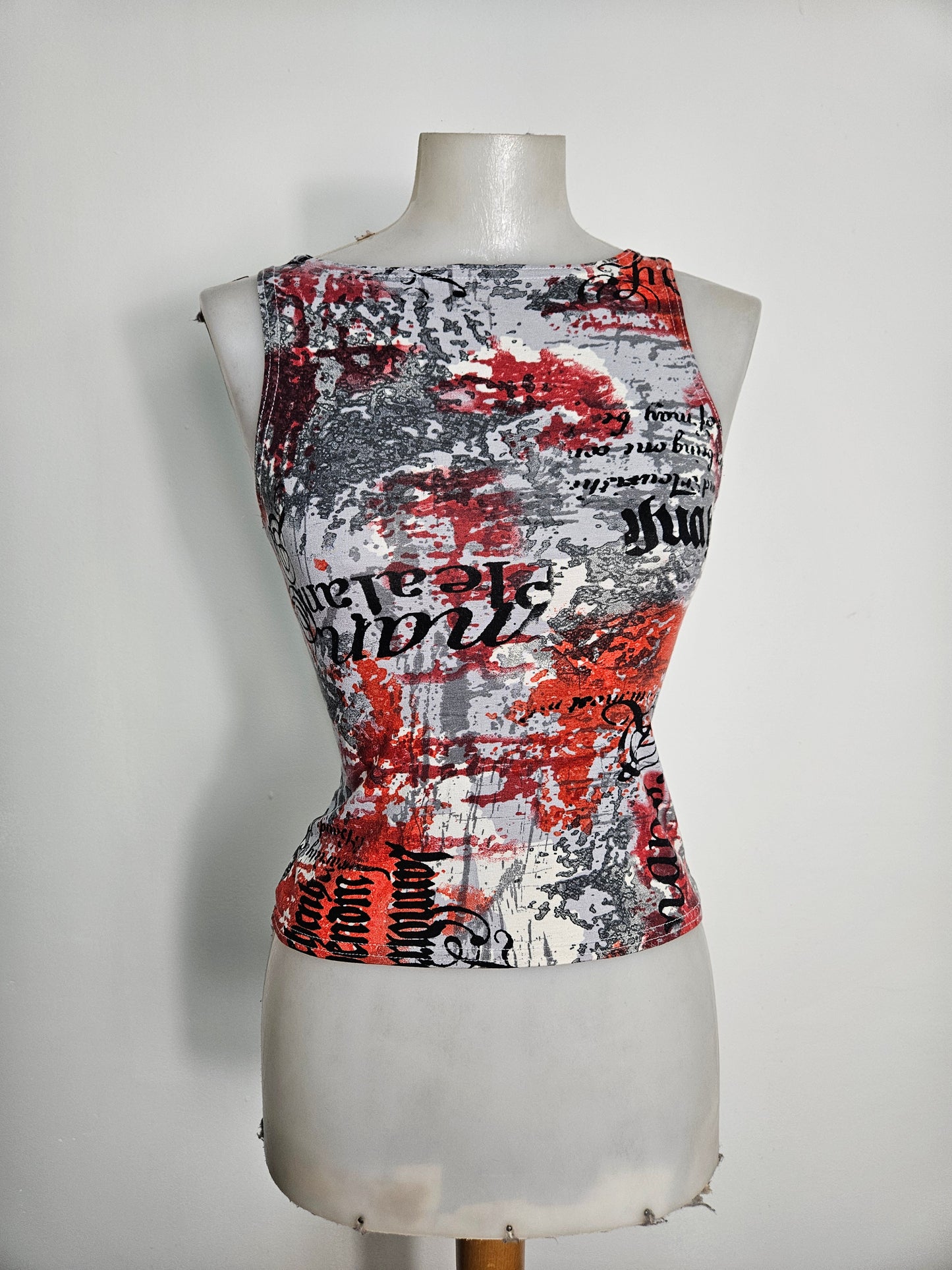 Haut moulant à imprimés