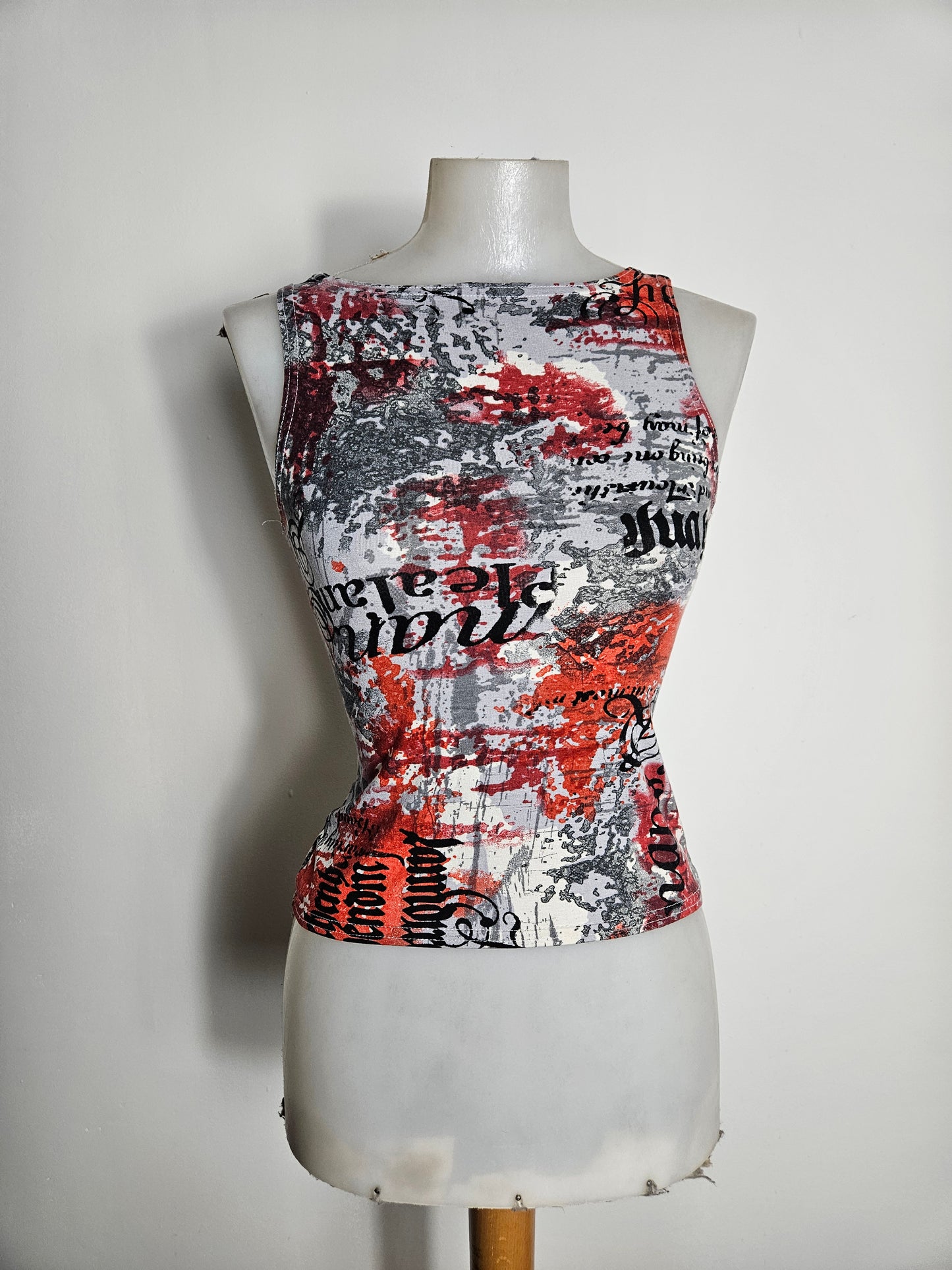 Haut moulant à imprimés