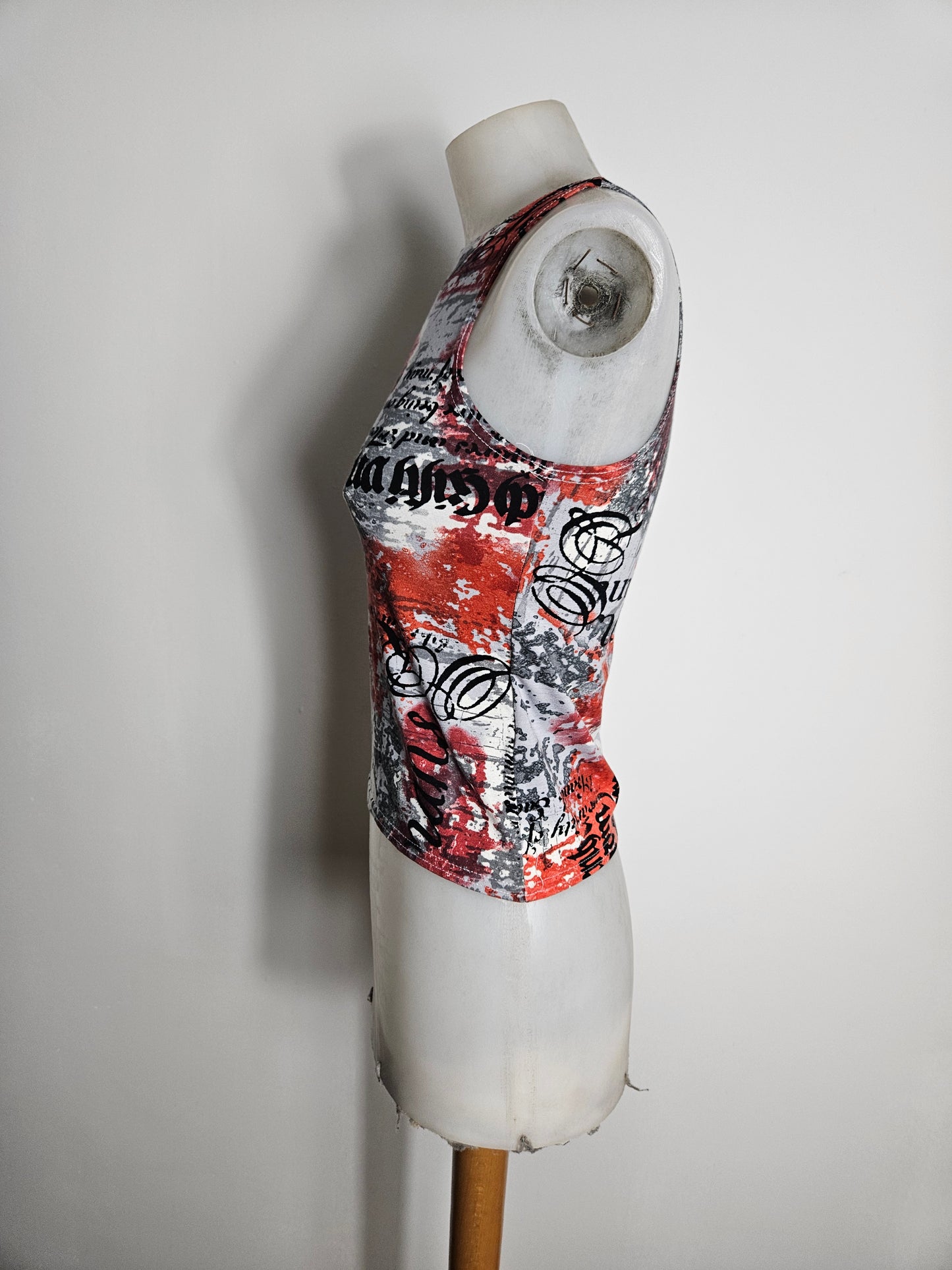 Haut moulant à imprimés