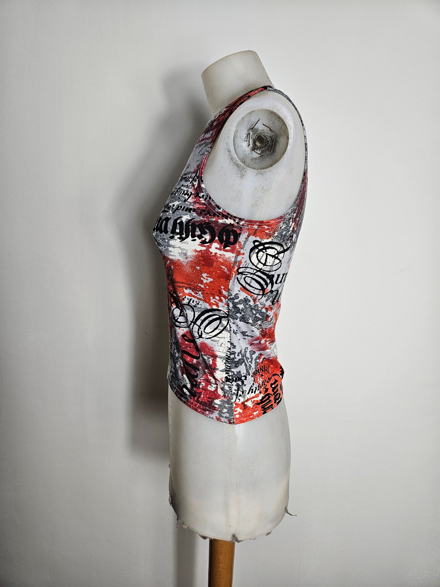 Haut moulant à imprimés