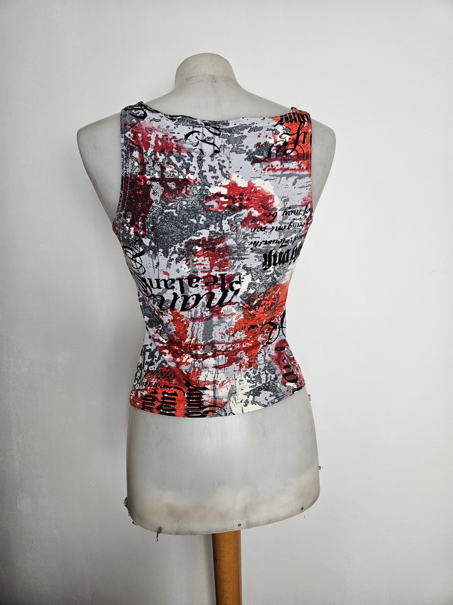 Haut moulant à imprimés