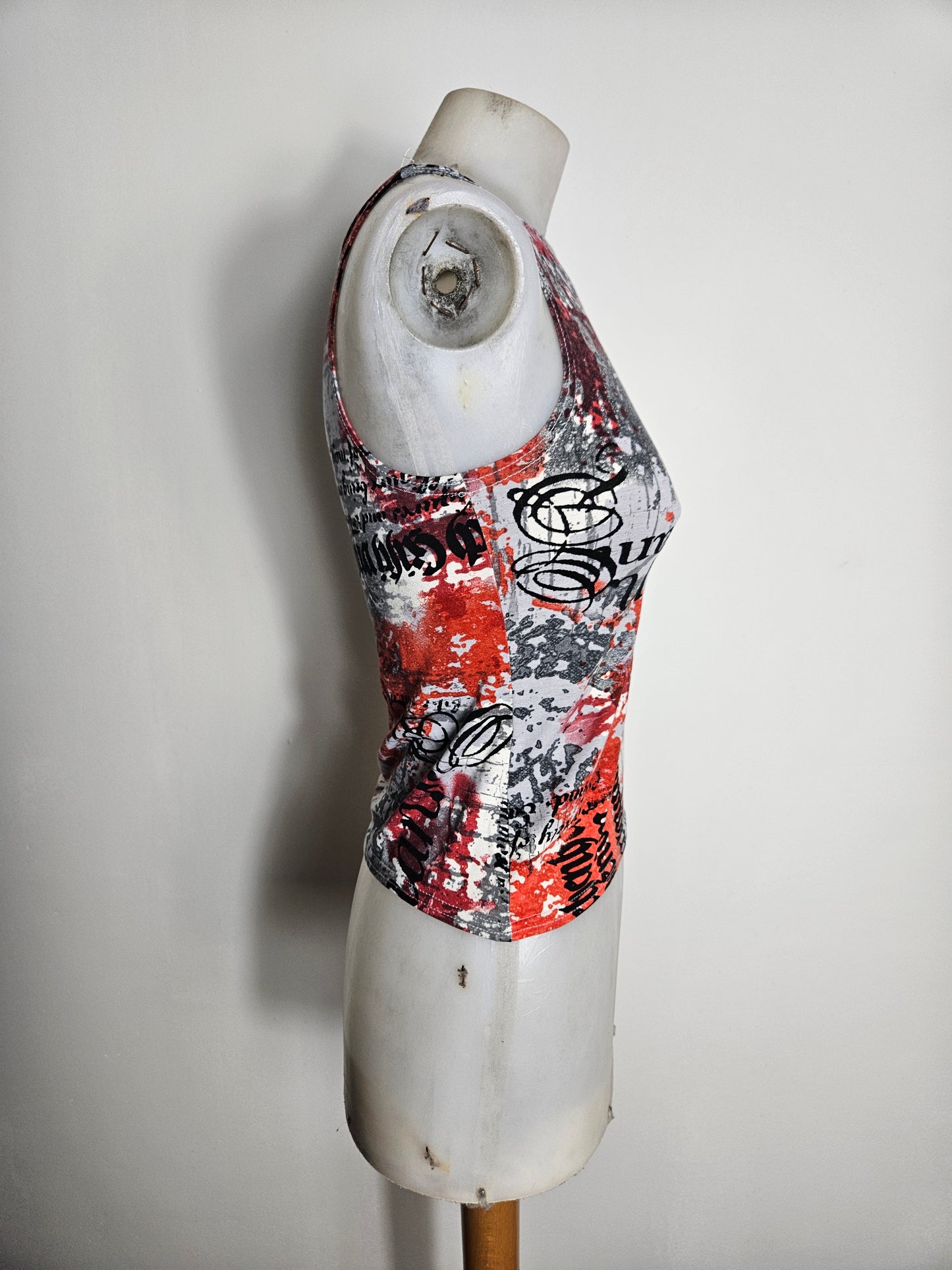 Haut moulant à imprimés