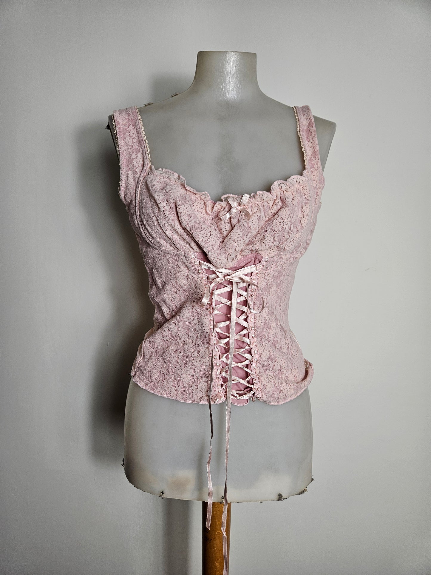 Haut esprit corset rose 3 Suisses