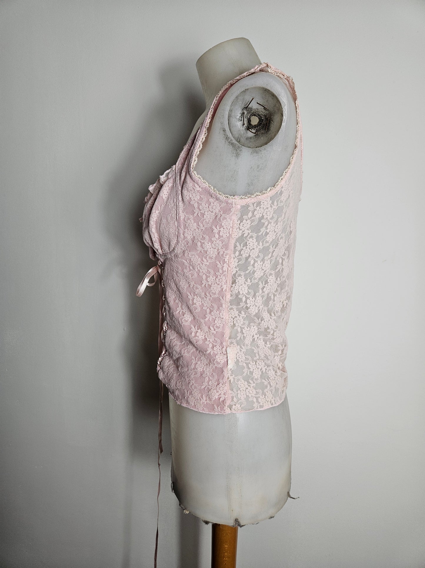 Haut esprit corset rose 3 Suisses