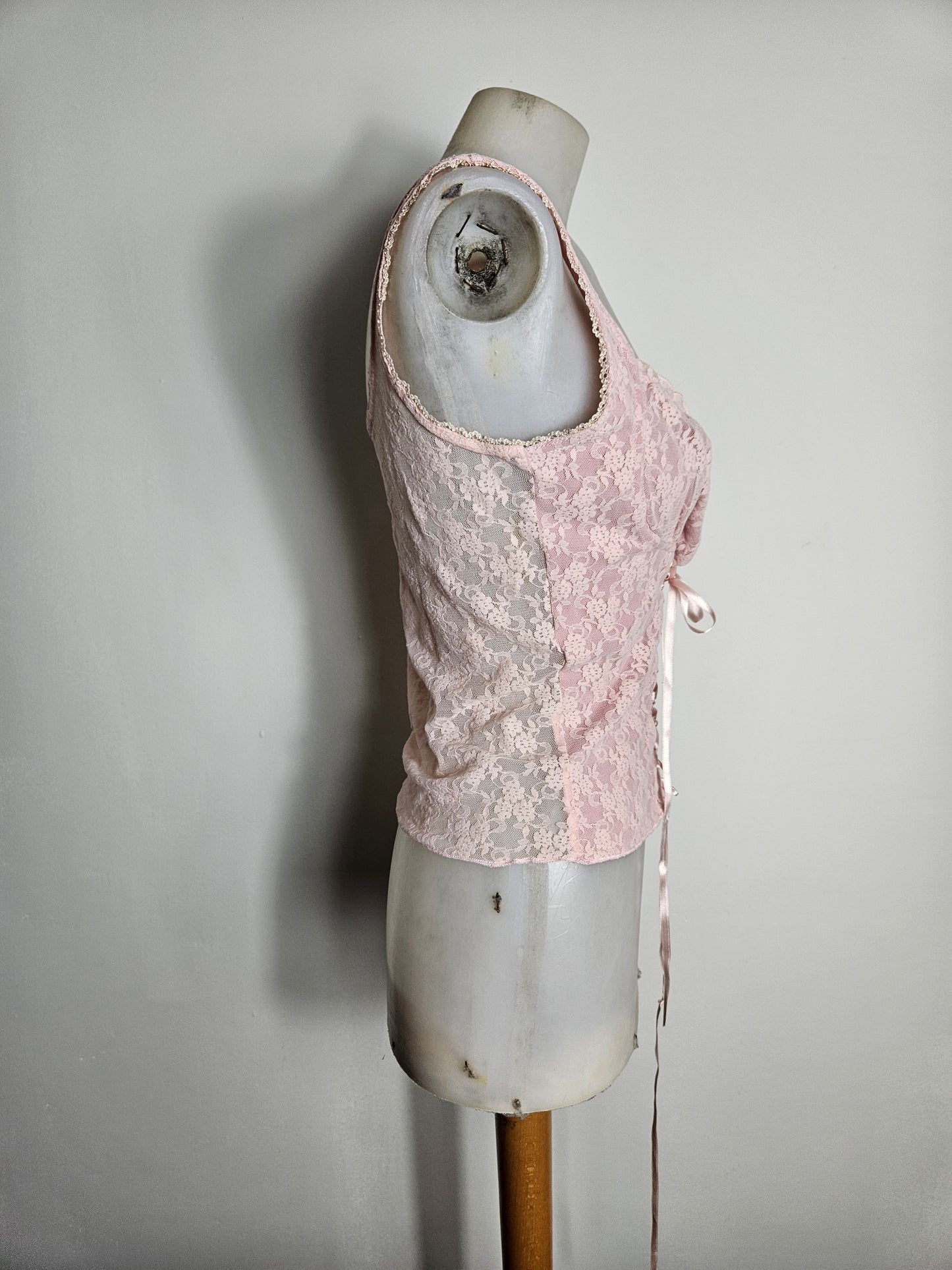 Haut esprit corset rose 3 Suisses