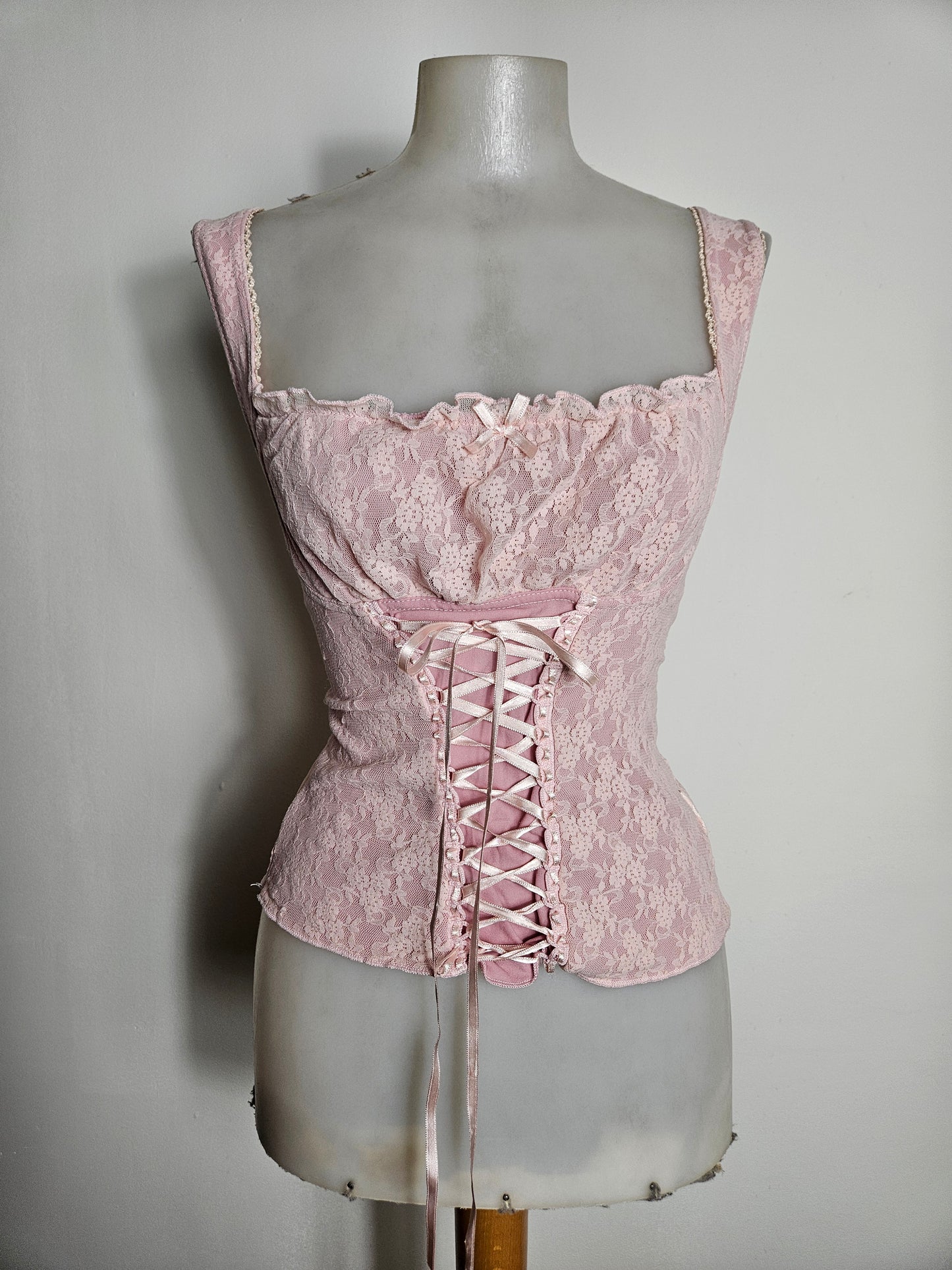 Haut esprit corset rose 3 Suisses