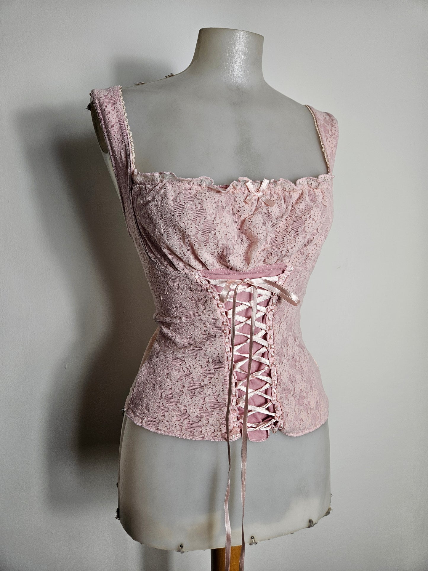 Haut esprit corset rose 3 Suisses