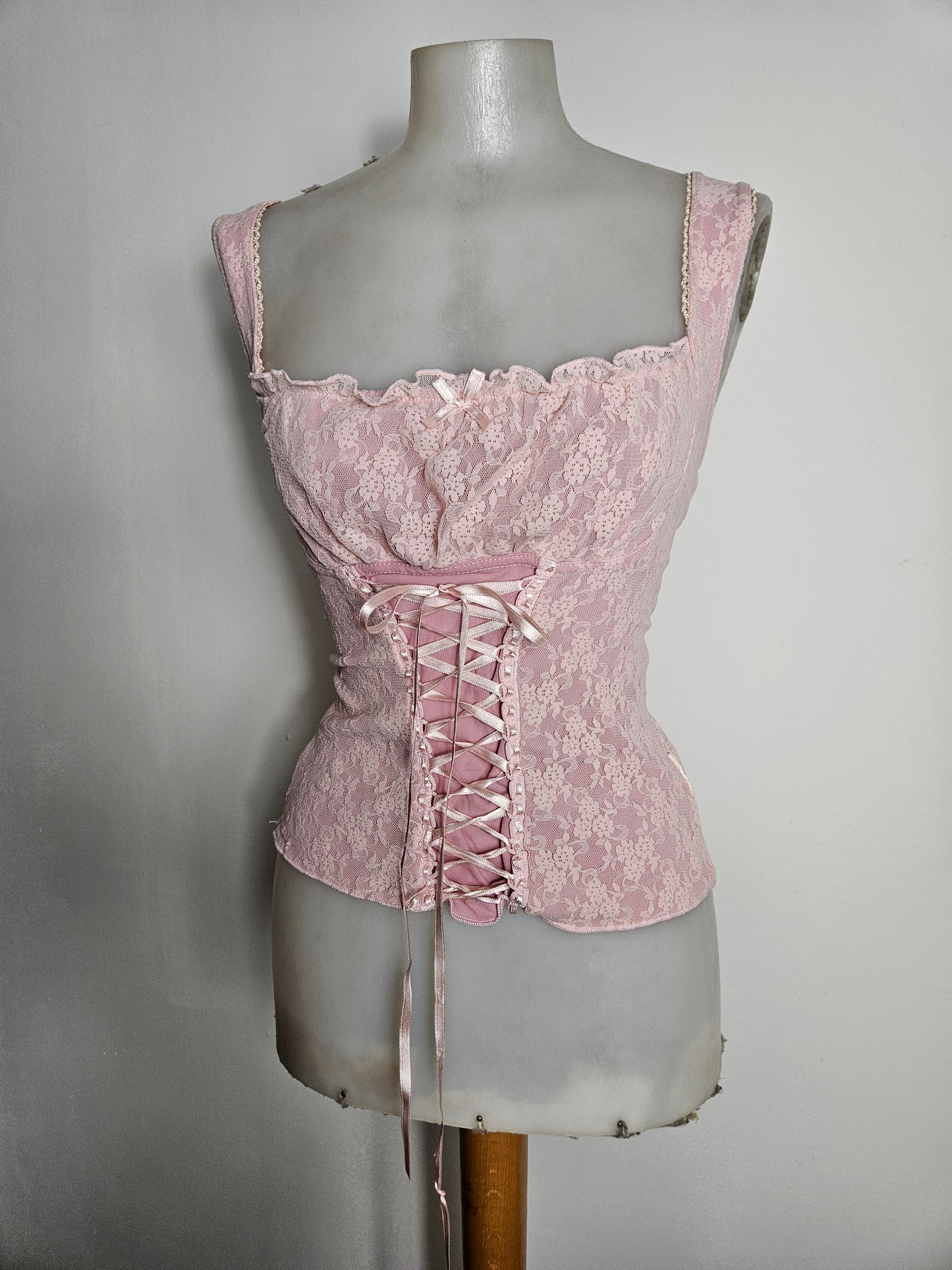Haut esprit corset rose 3 Suisses