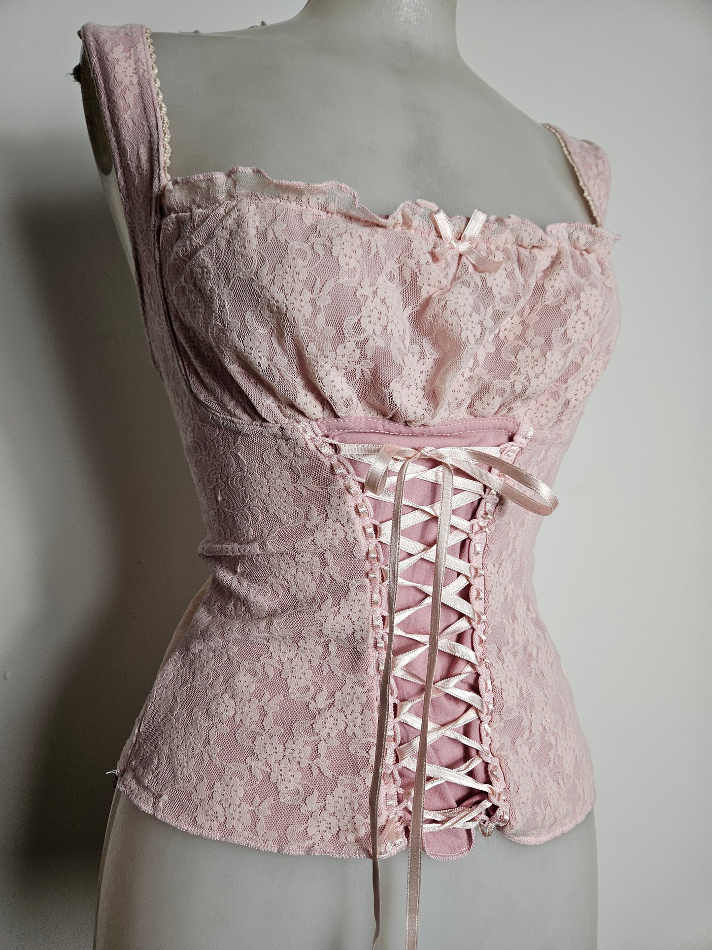 Haut esprit corset rose 3 Suisses