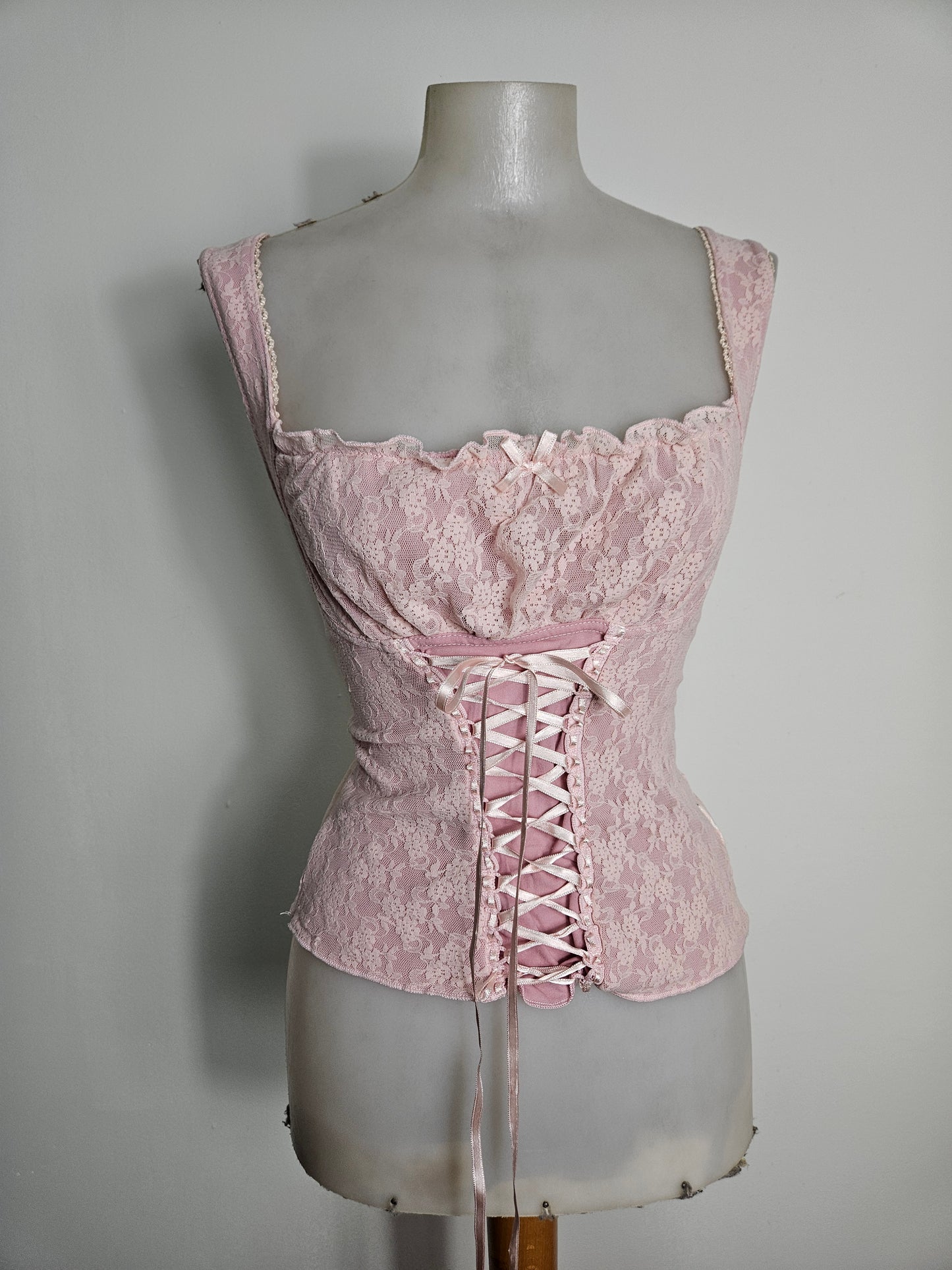 Haut esprit corset rose 3 Suisses