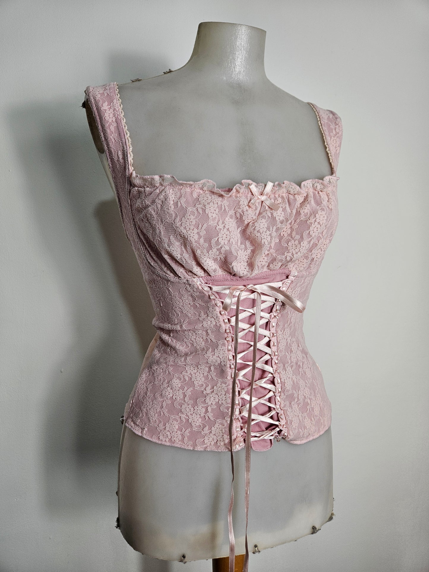 Haut esprit corset rose 3 Suisses
