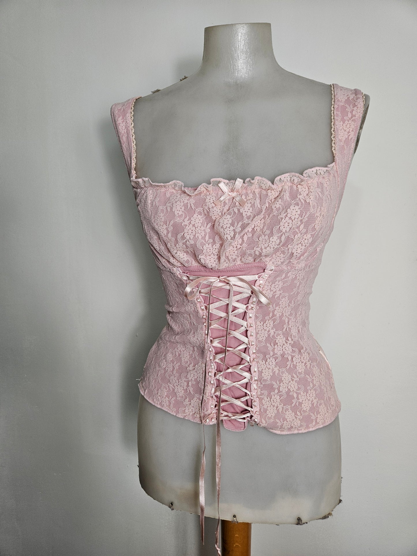 Haut esprit corset rose 3 Suisses