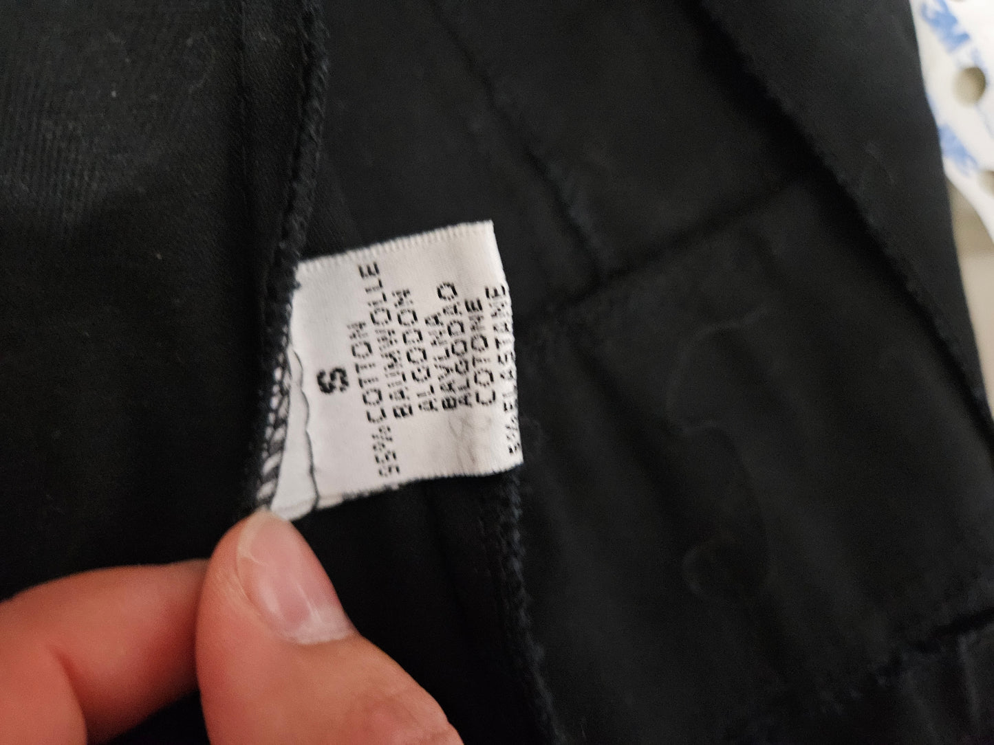 Veste barman dos nu noire