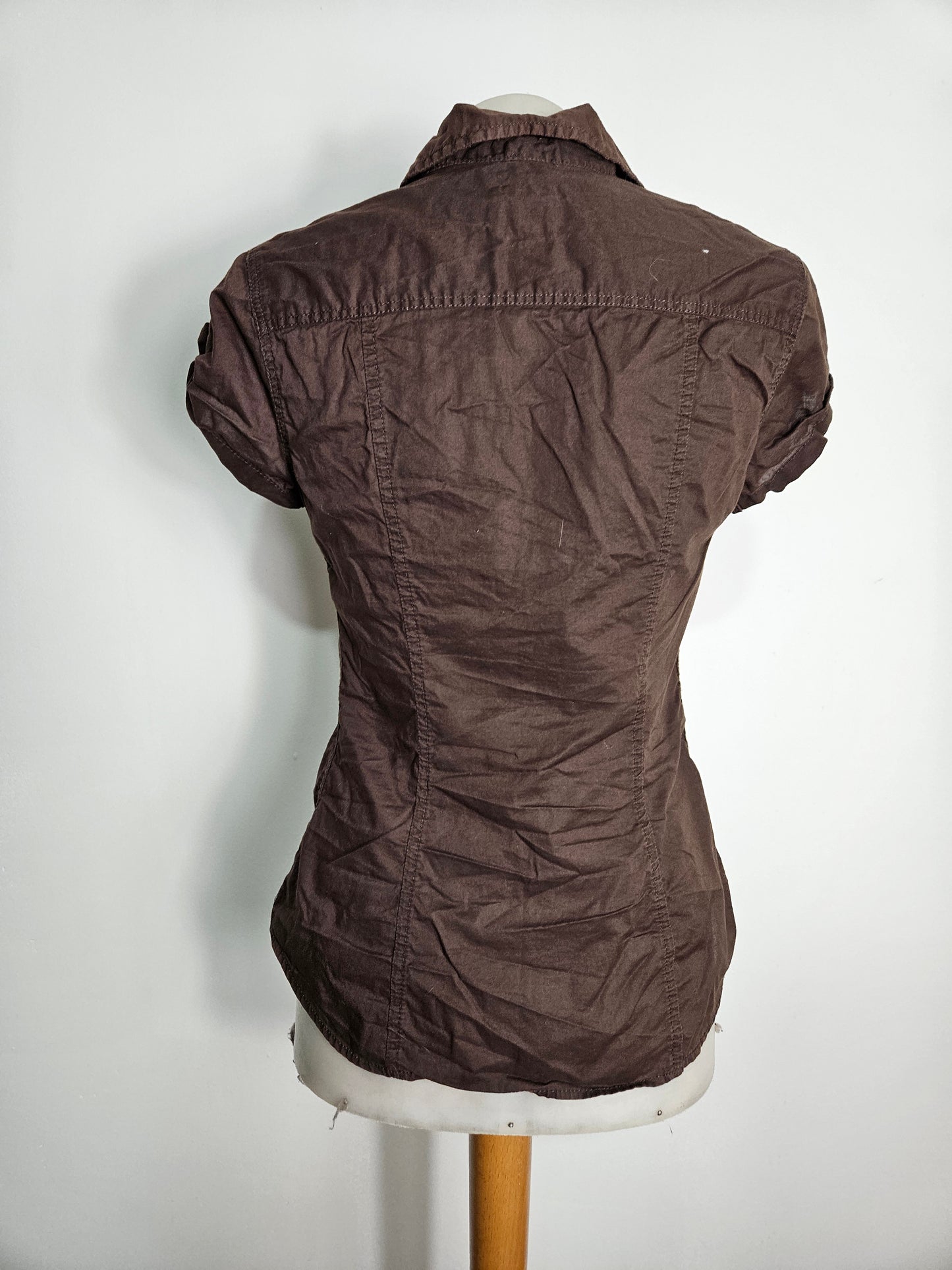 Chemise cintrée noire