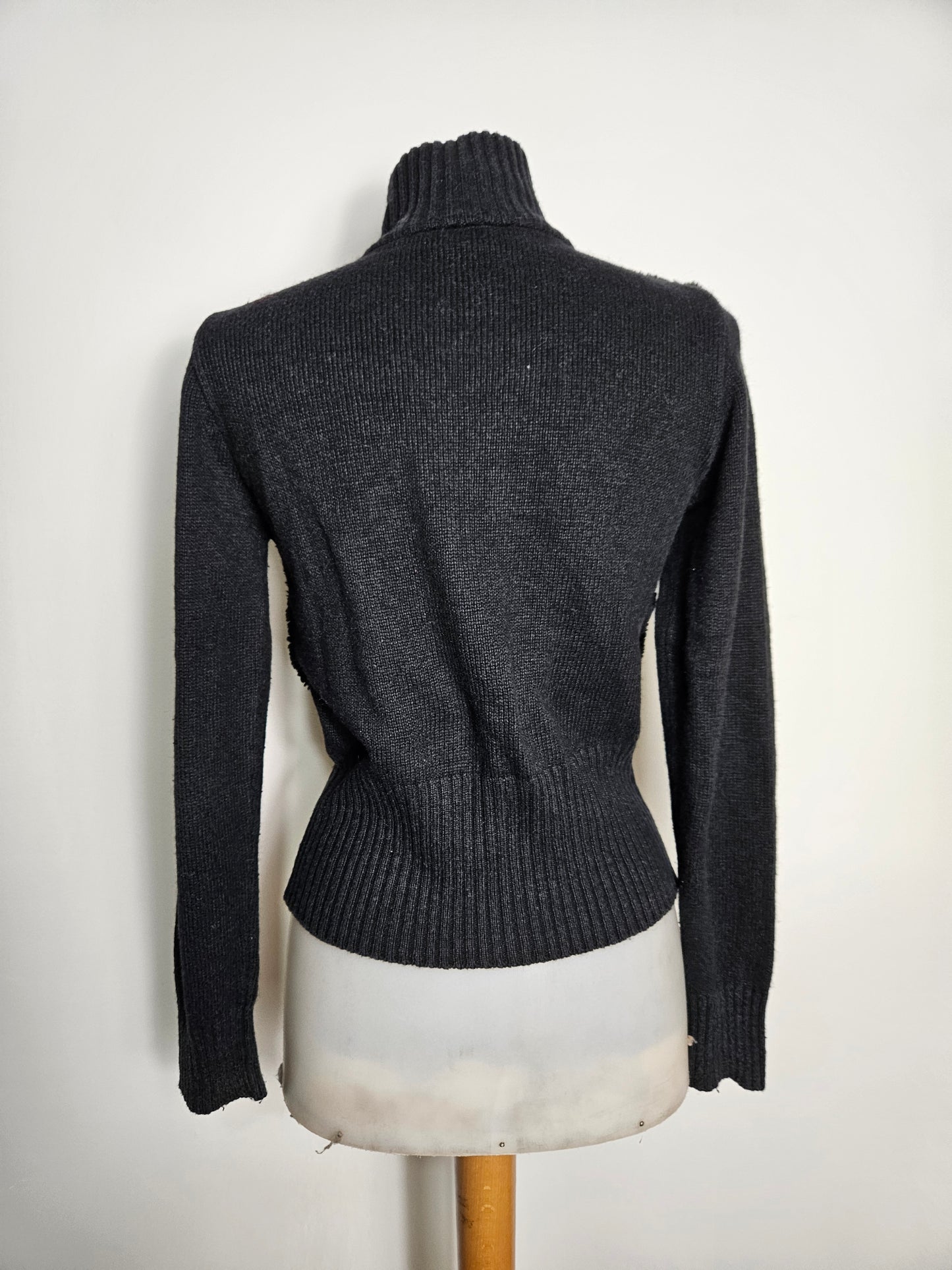 Blouson détails fausse fourrure