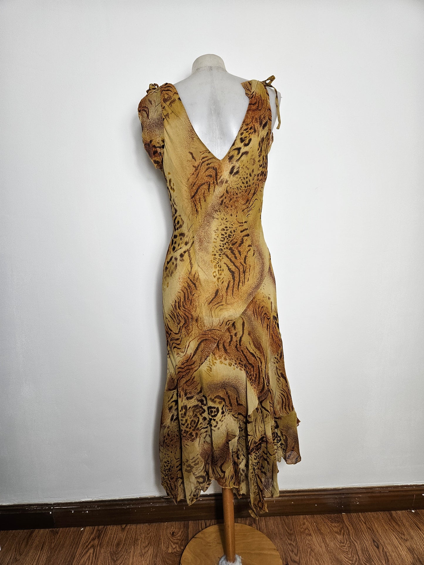 Robe en voile floral