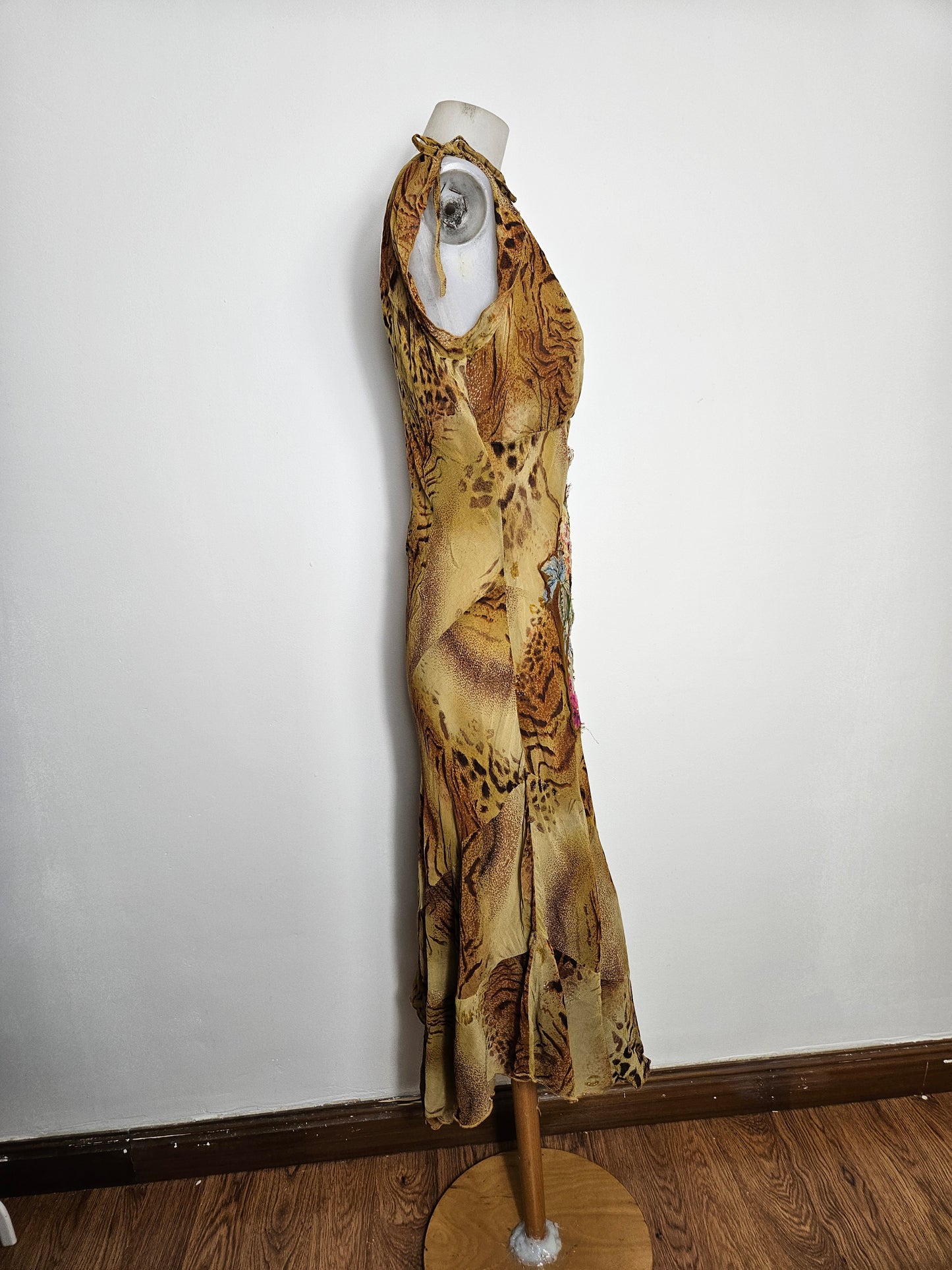 Robe en voile floral