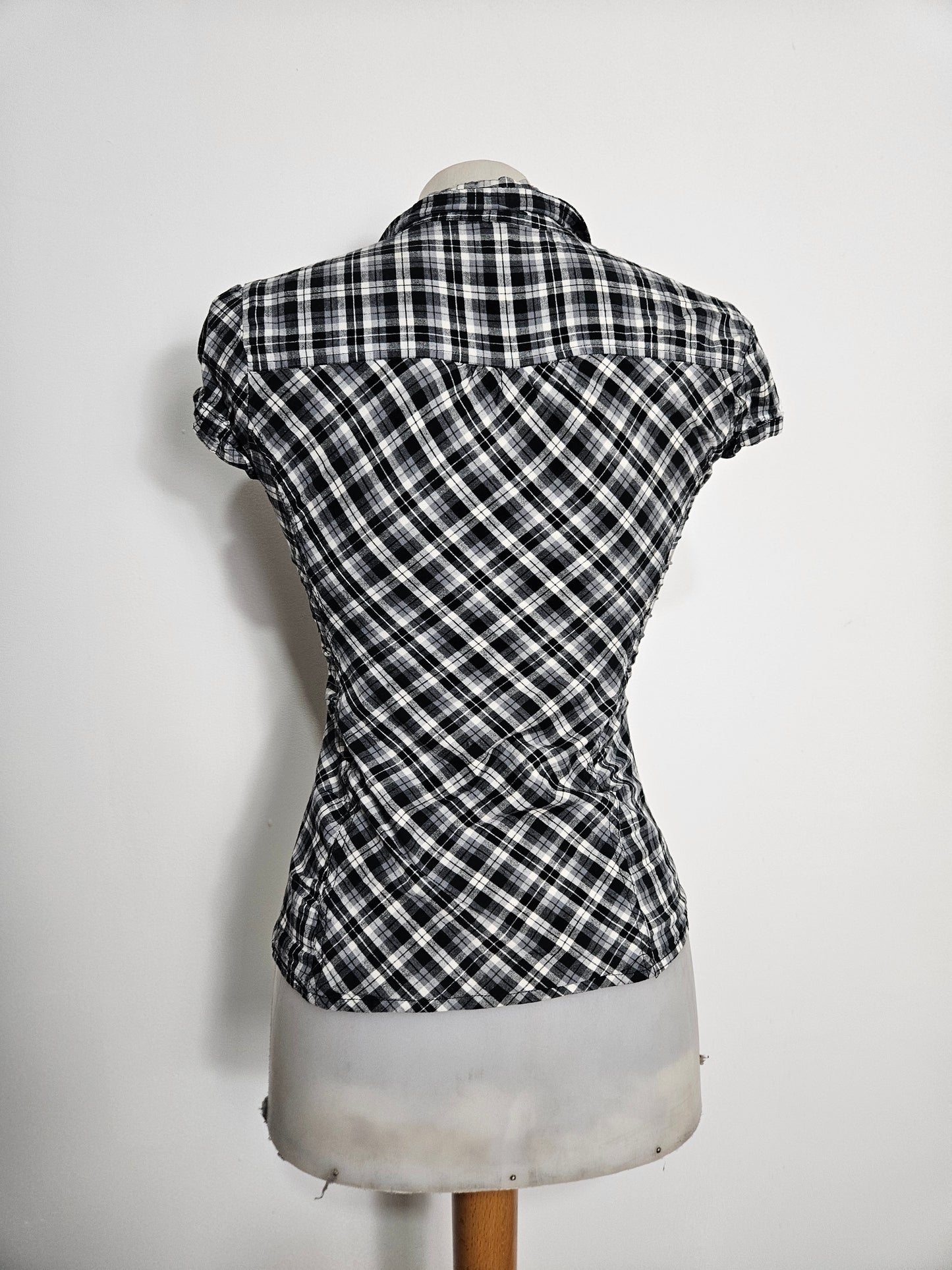 Chemise cintrée à carreaux