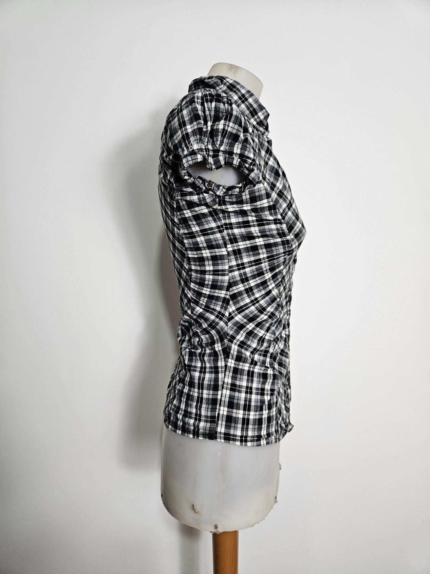 Chemise cintrée à carreaux