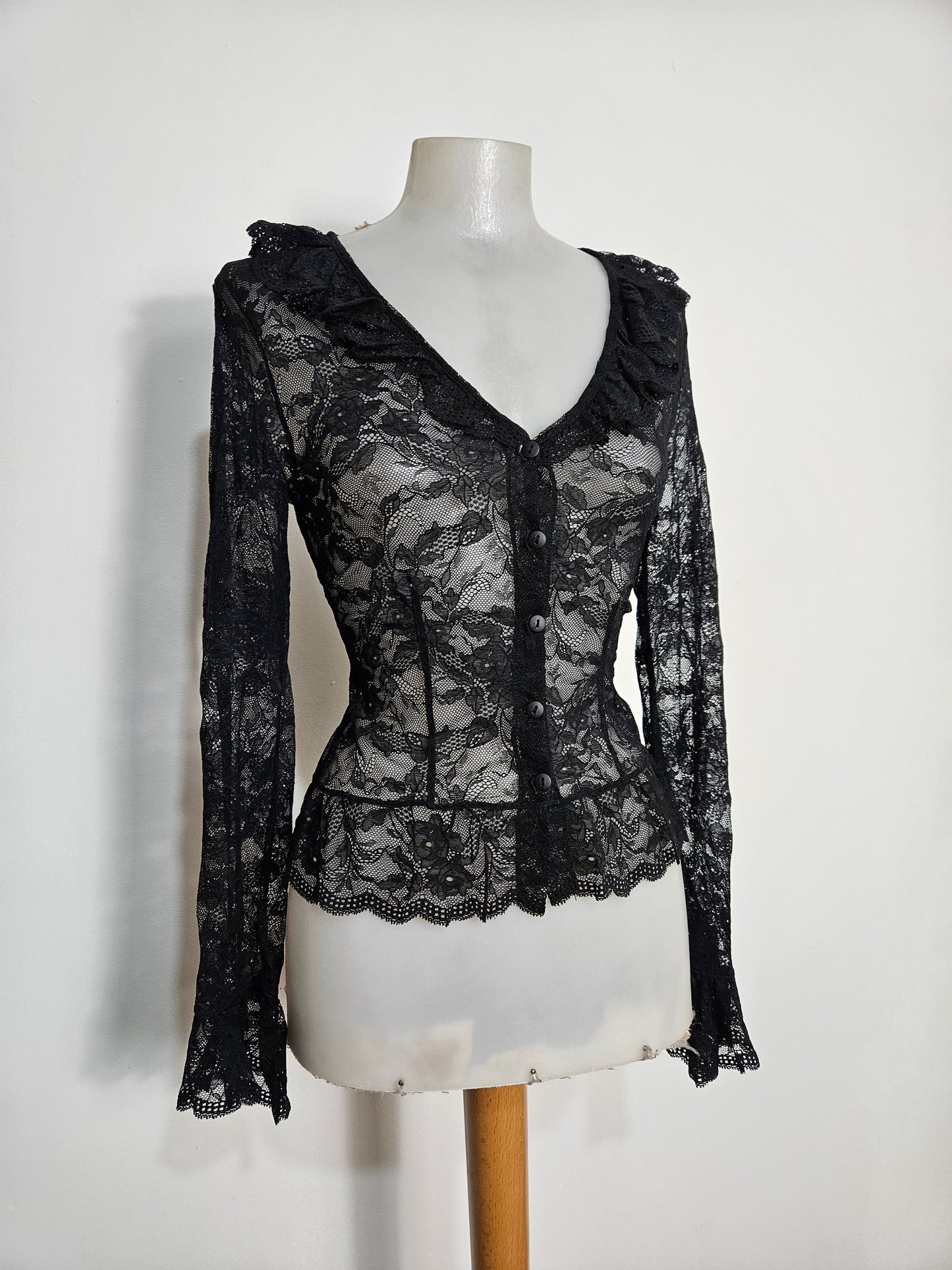 Chemisier en dentelle anti flirt