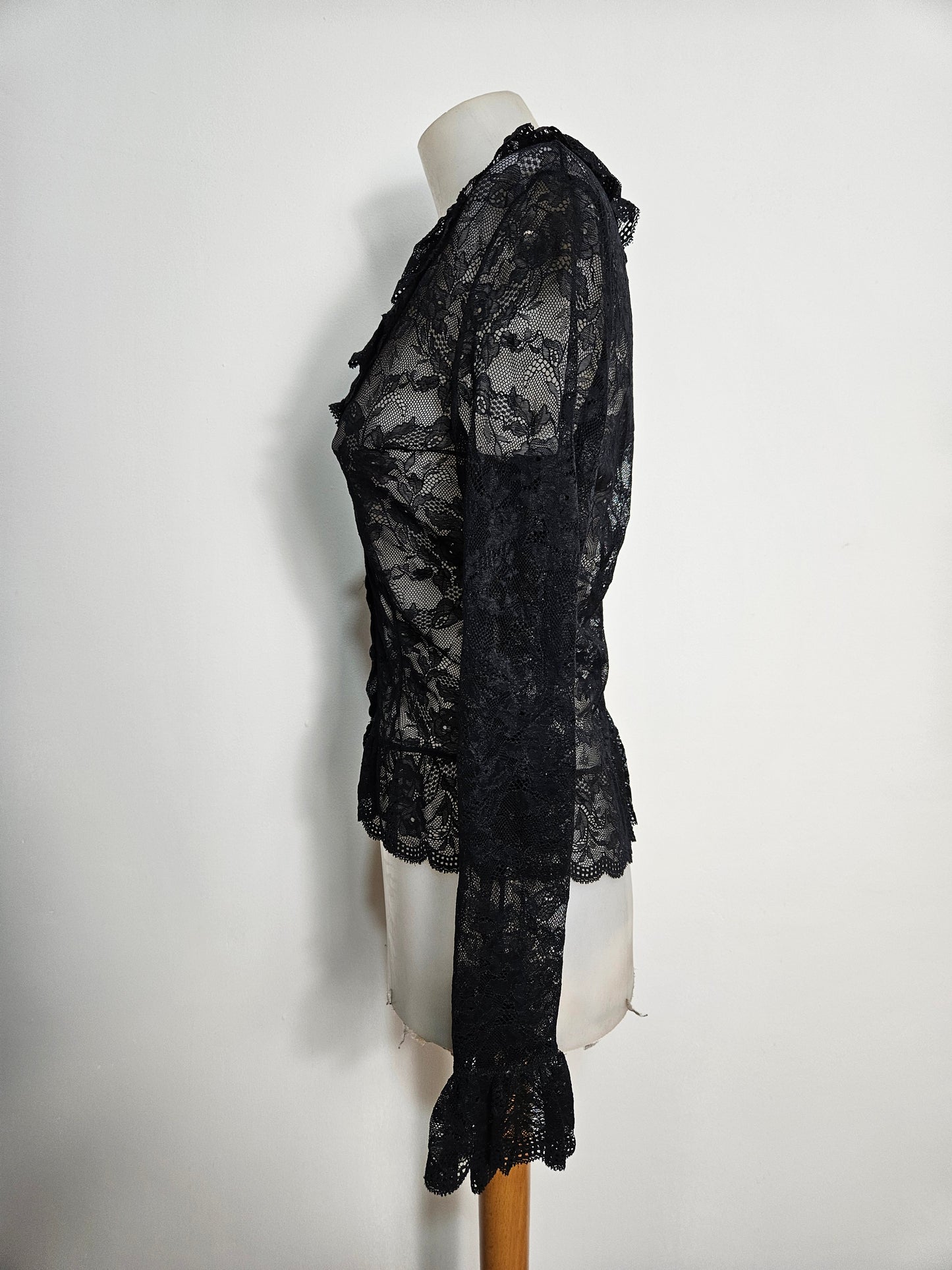 Chemisier en dentelle anti flirt