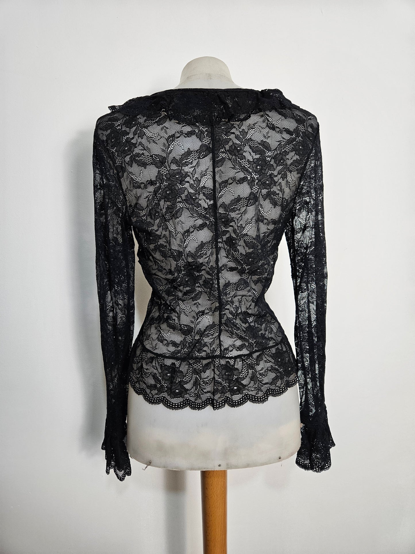 Chemisier en dentelle anti flirt
