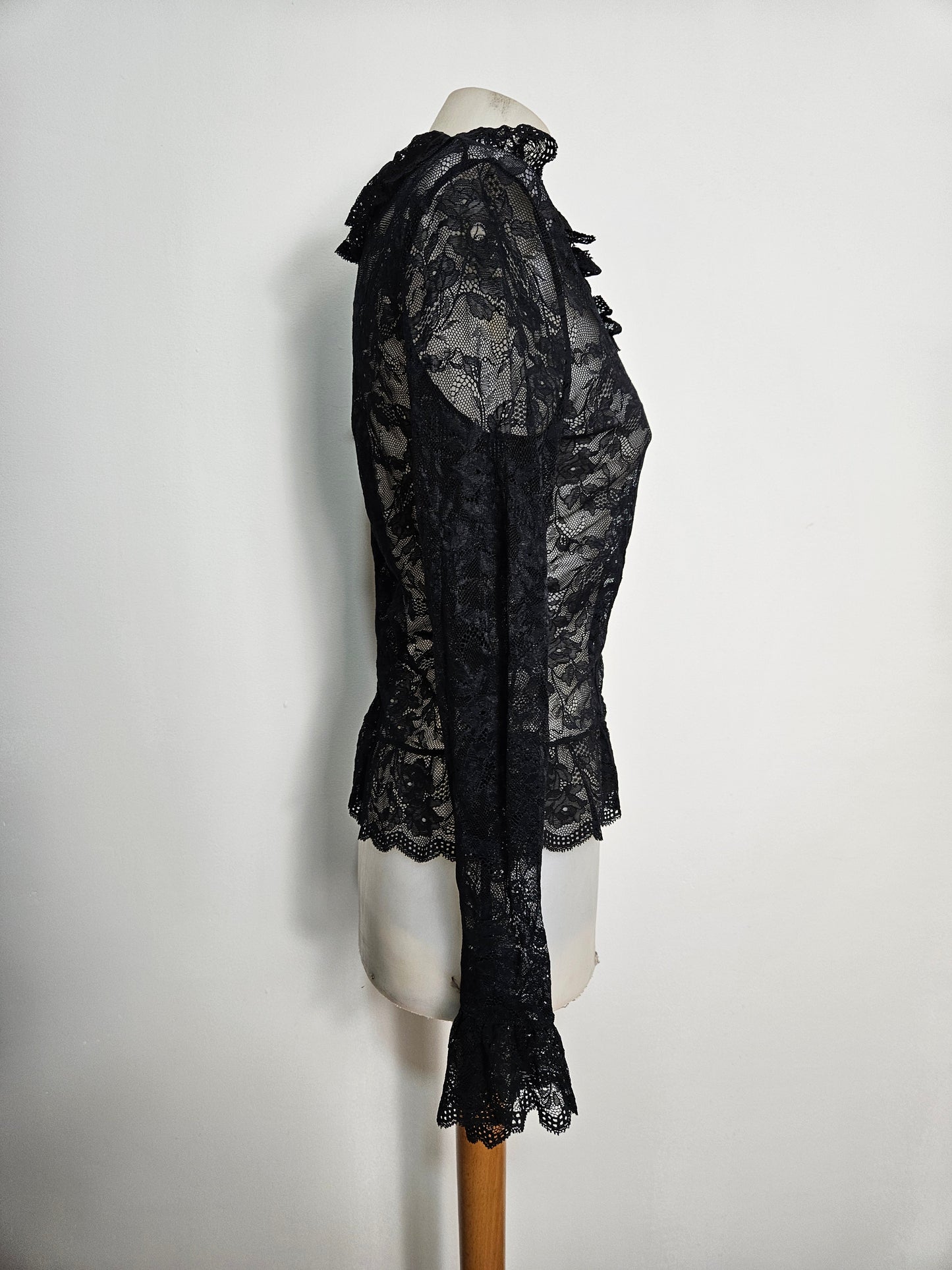 Chemisier en dentelle anti flirt