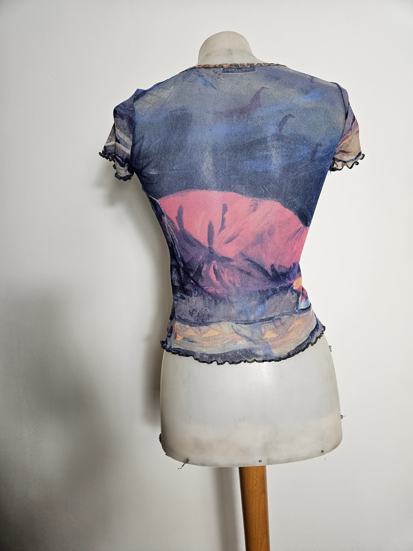 Haut en voile motif renaissance