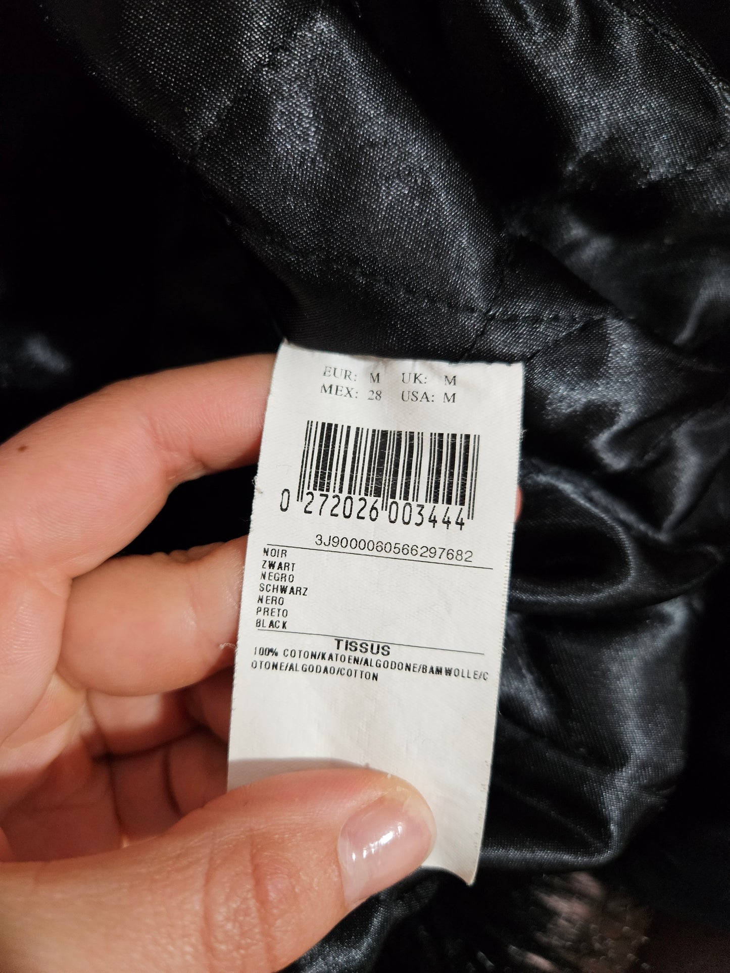 Manteau court velours et fausse fourrure