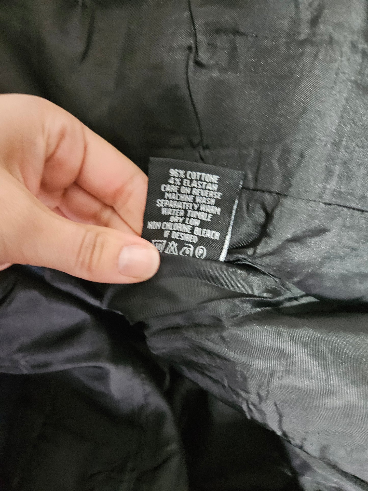 Veste en denim dos lacé