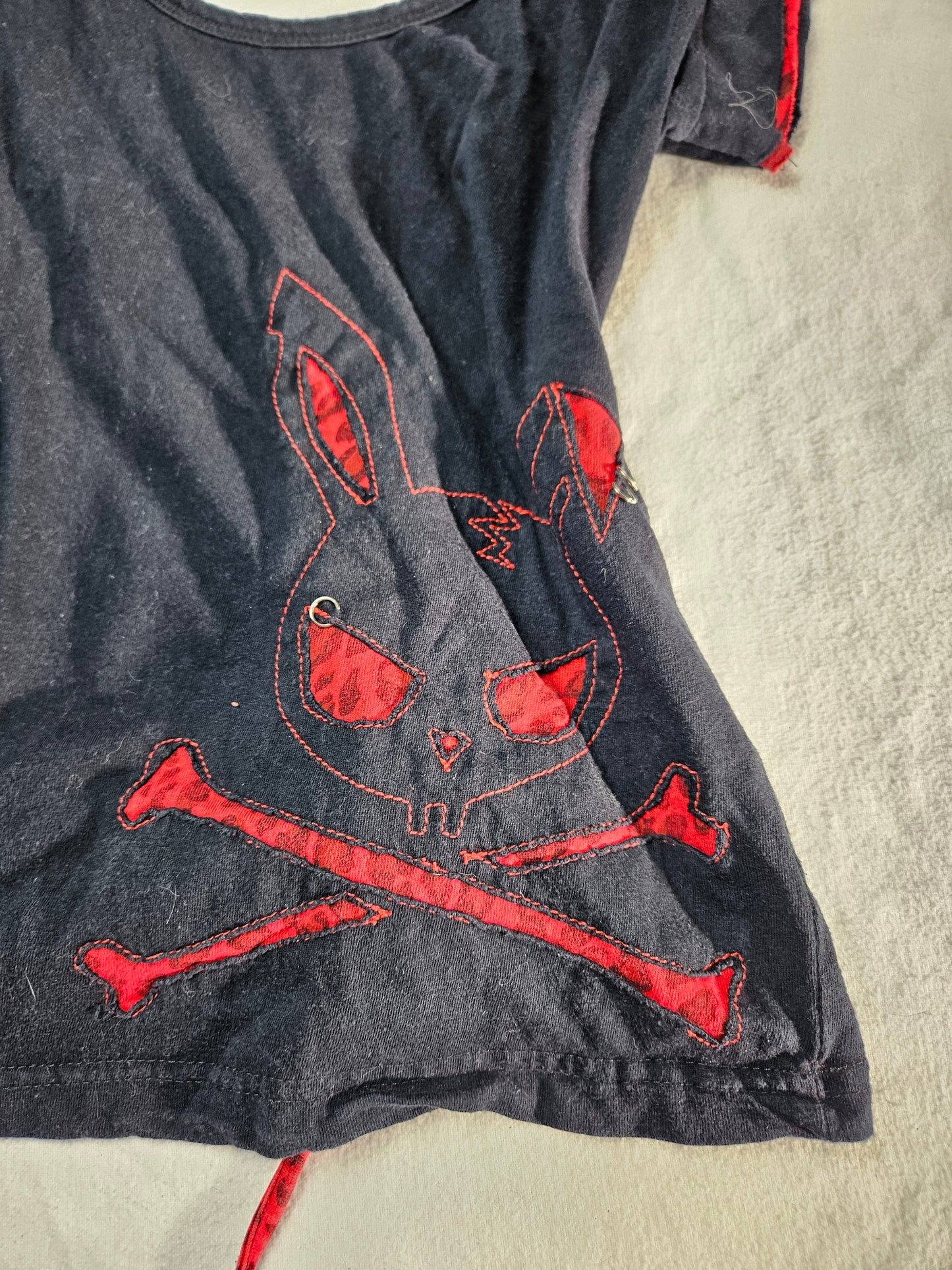 Haut dos nu Hell Bunny