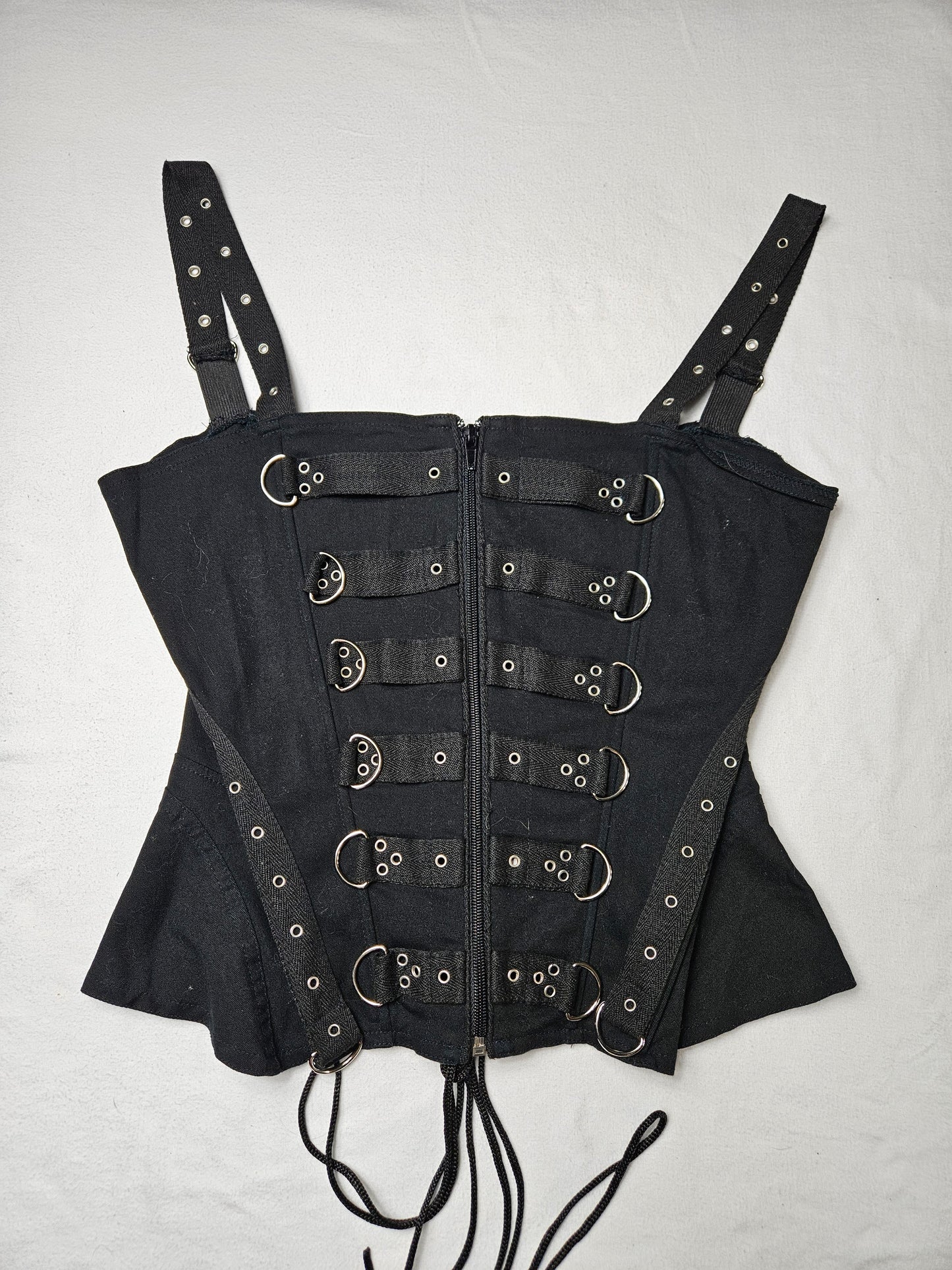 Haut esprit corset à anneaux