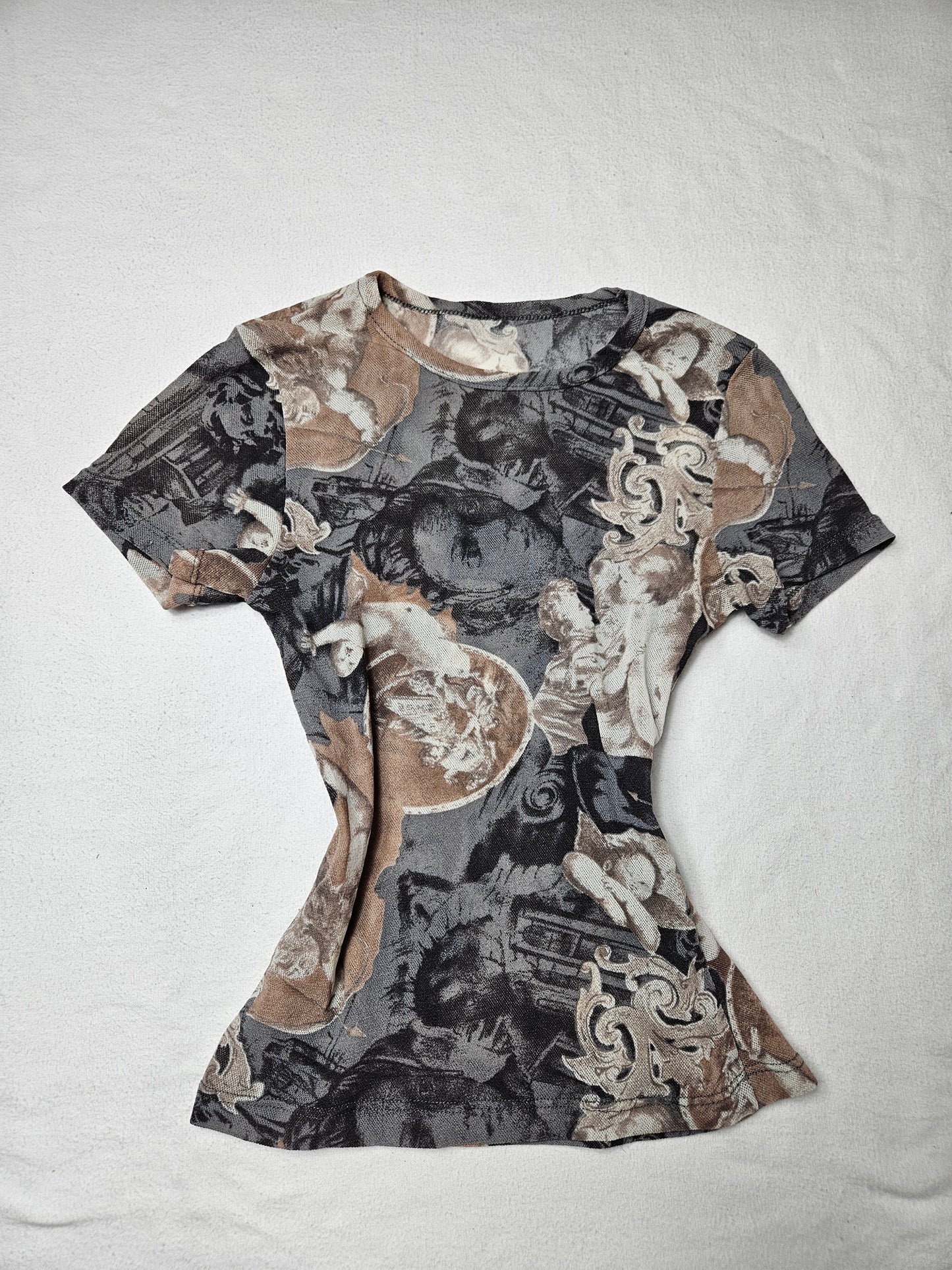 Haut en voile motif Renaissance