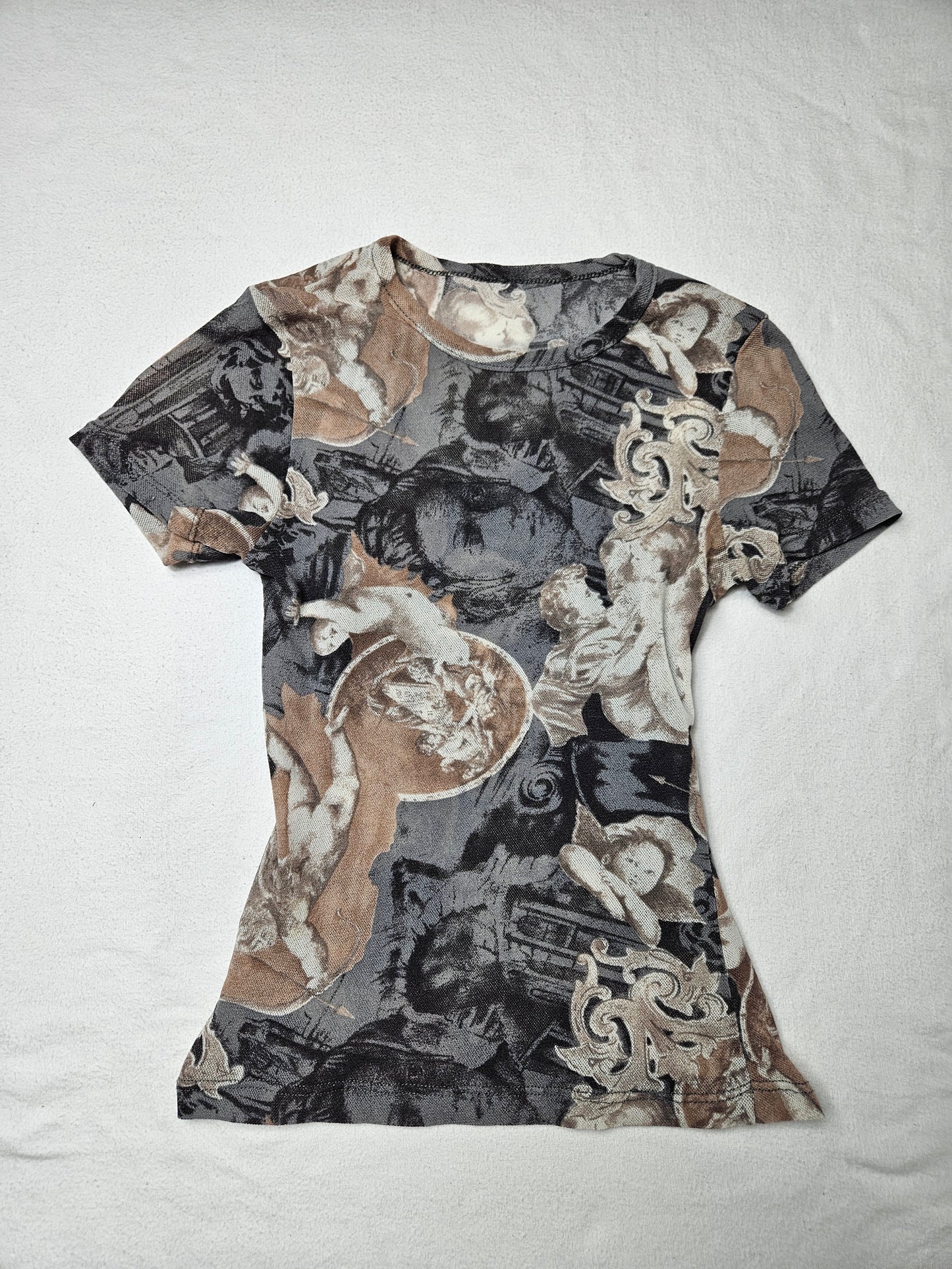 Haut en voile motif Renaissance