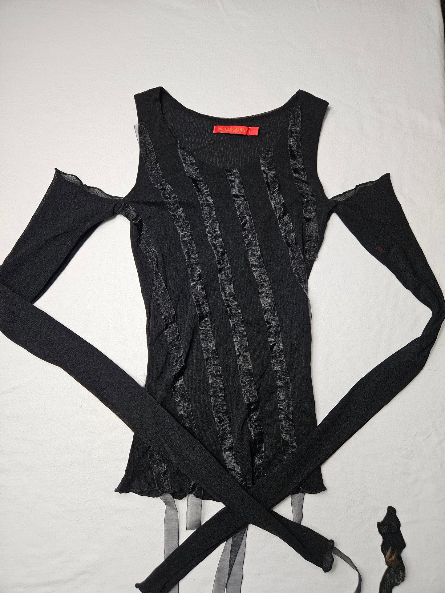 Haut destructuré en voile