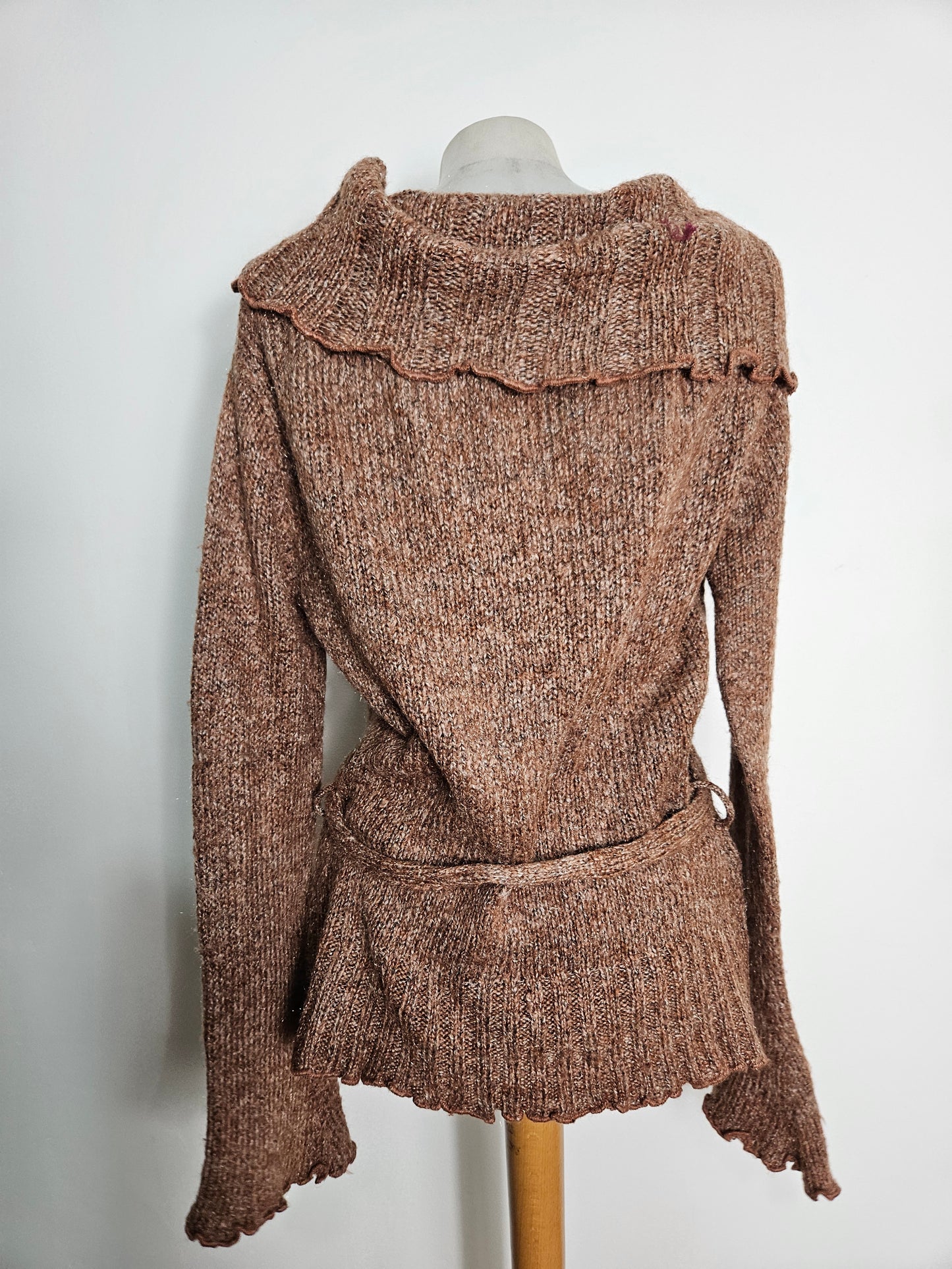 Pull col bardot et boutons