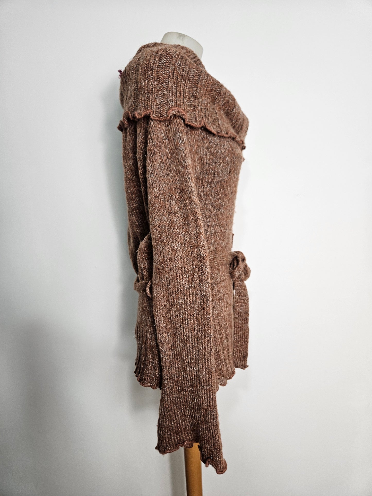 Pull col bardot et boutons