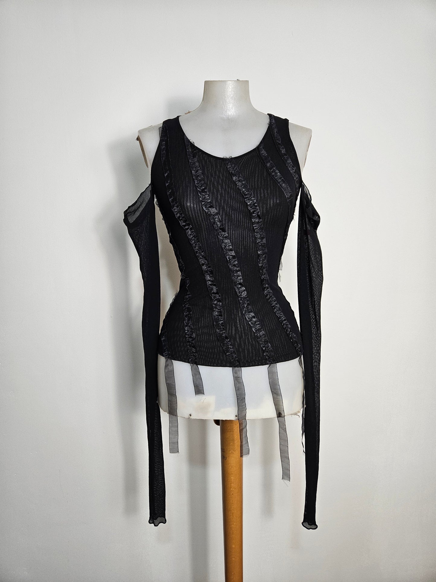 Haut destructuré en voile