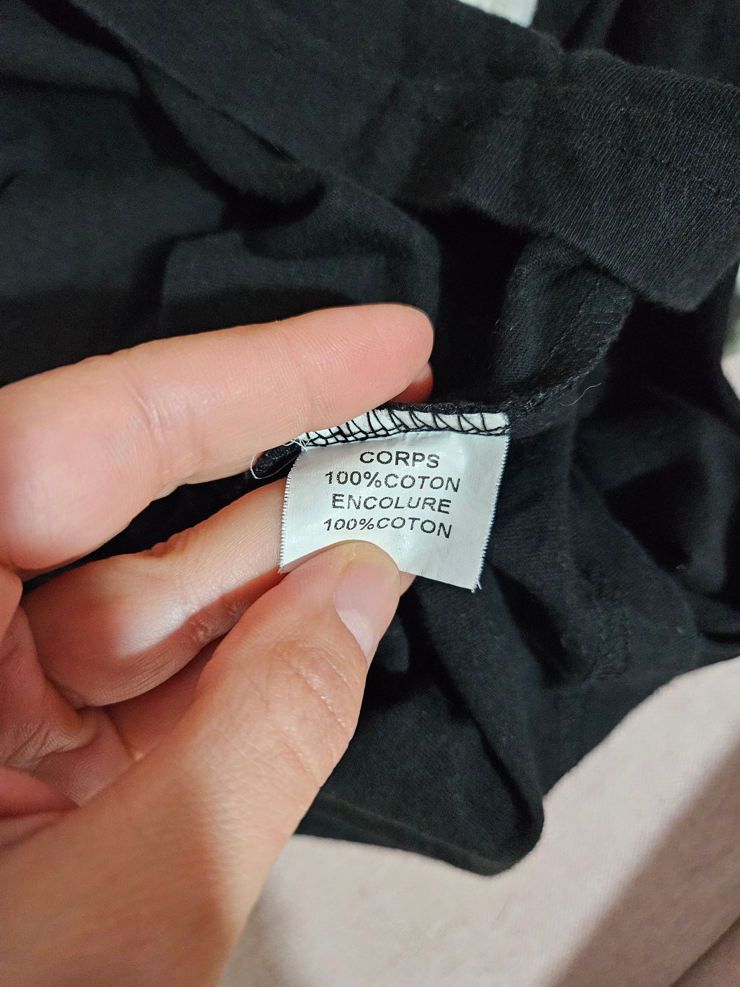 Haut effet superposition noir et blanc