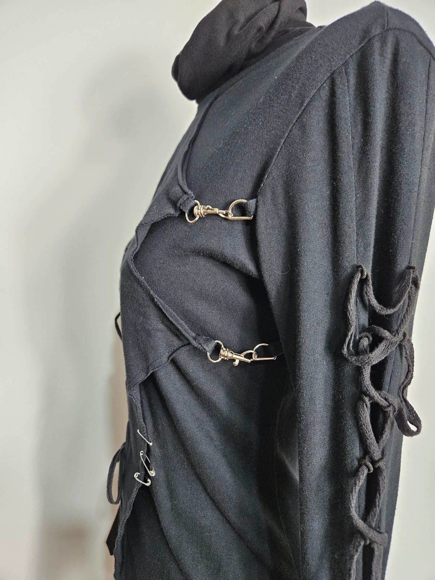 Haut destructuré Punk Rave