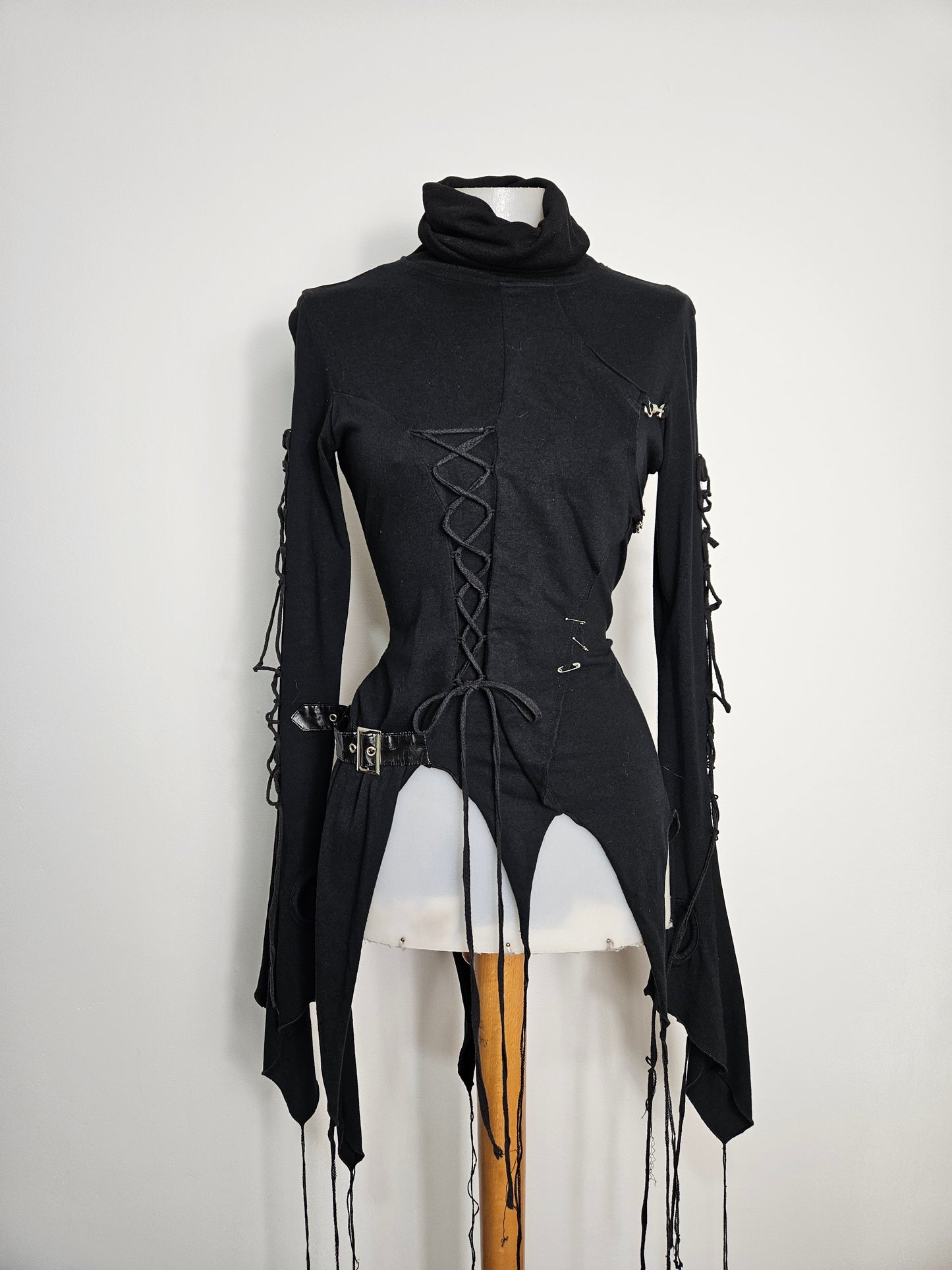 Haut destructuré Punk Rave